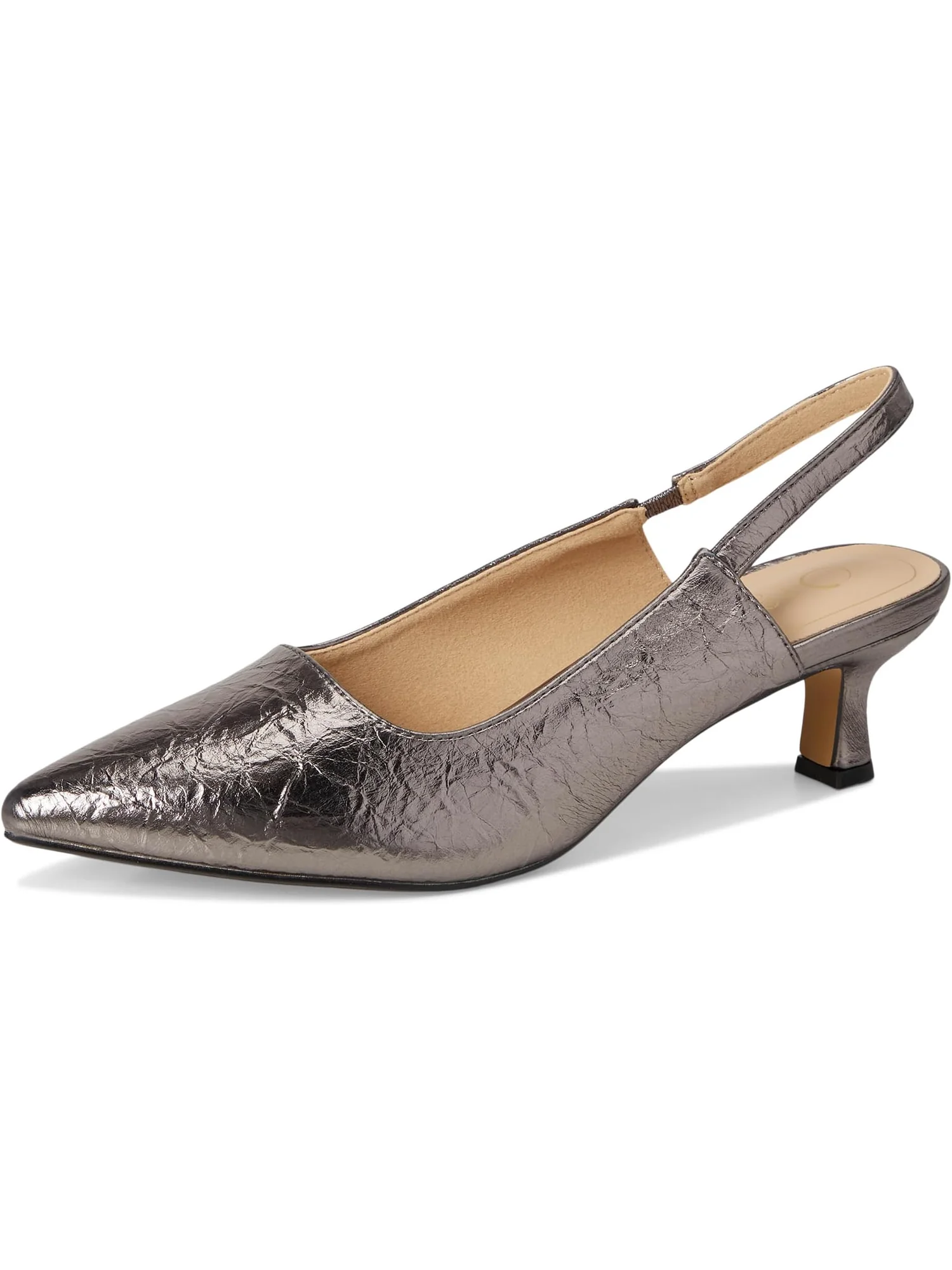 Туфли Journee Collection Women's Paulina — изображение 7 из 7, серебристый