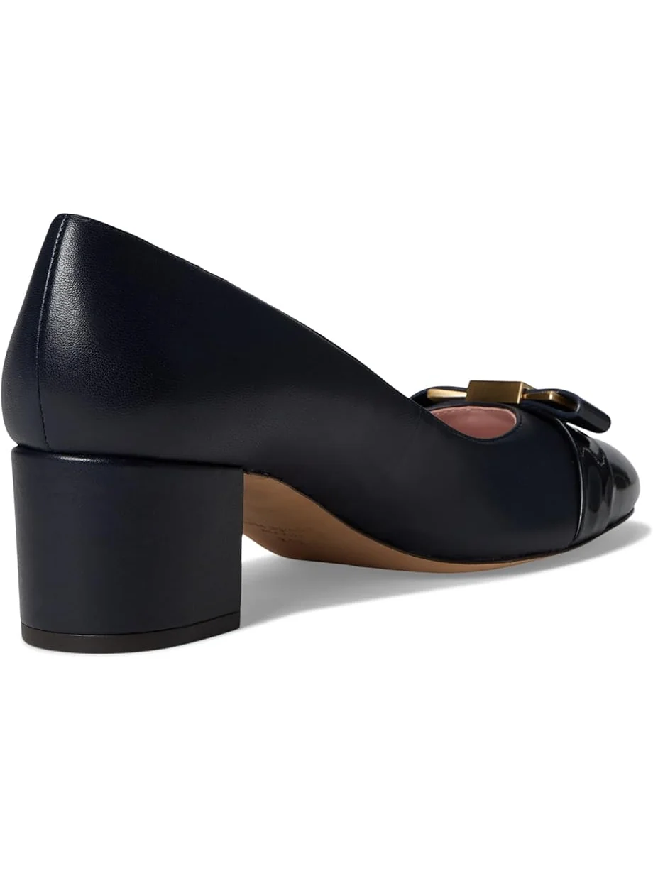 Туфли Kate Spade New York Bowdie Smooth Leather Ballet Pump — изображение 5 из 7, темно-синий