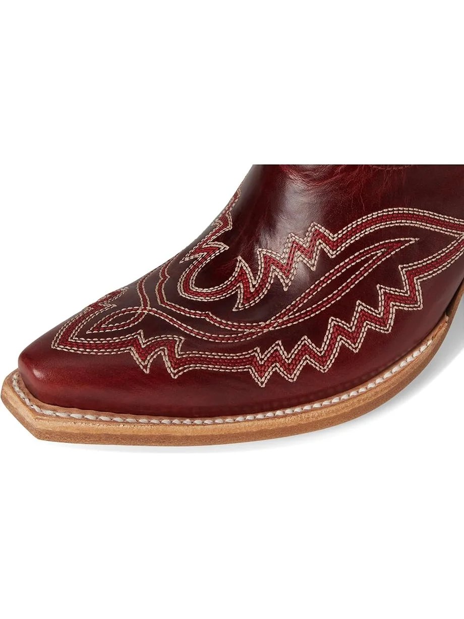 Женские сапоги Ariat Casanova в ковбойском стиле с вышивкой — изображение 2 из 7, красный