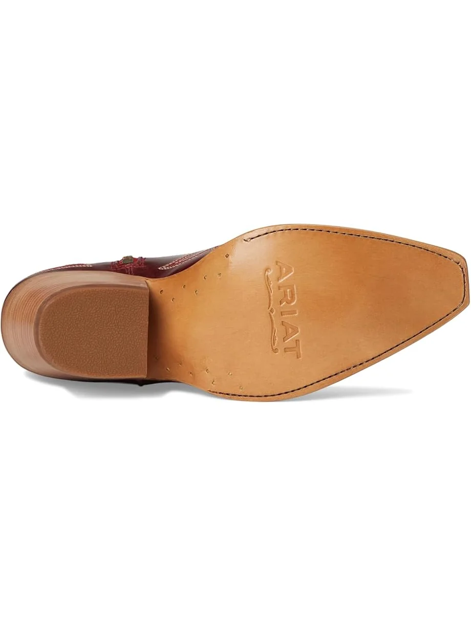 Женские сапоги Ariat Casanova в ковбойском стиле с вышивкой — изображение 3 из 7, красный