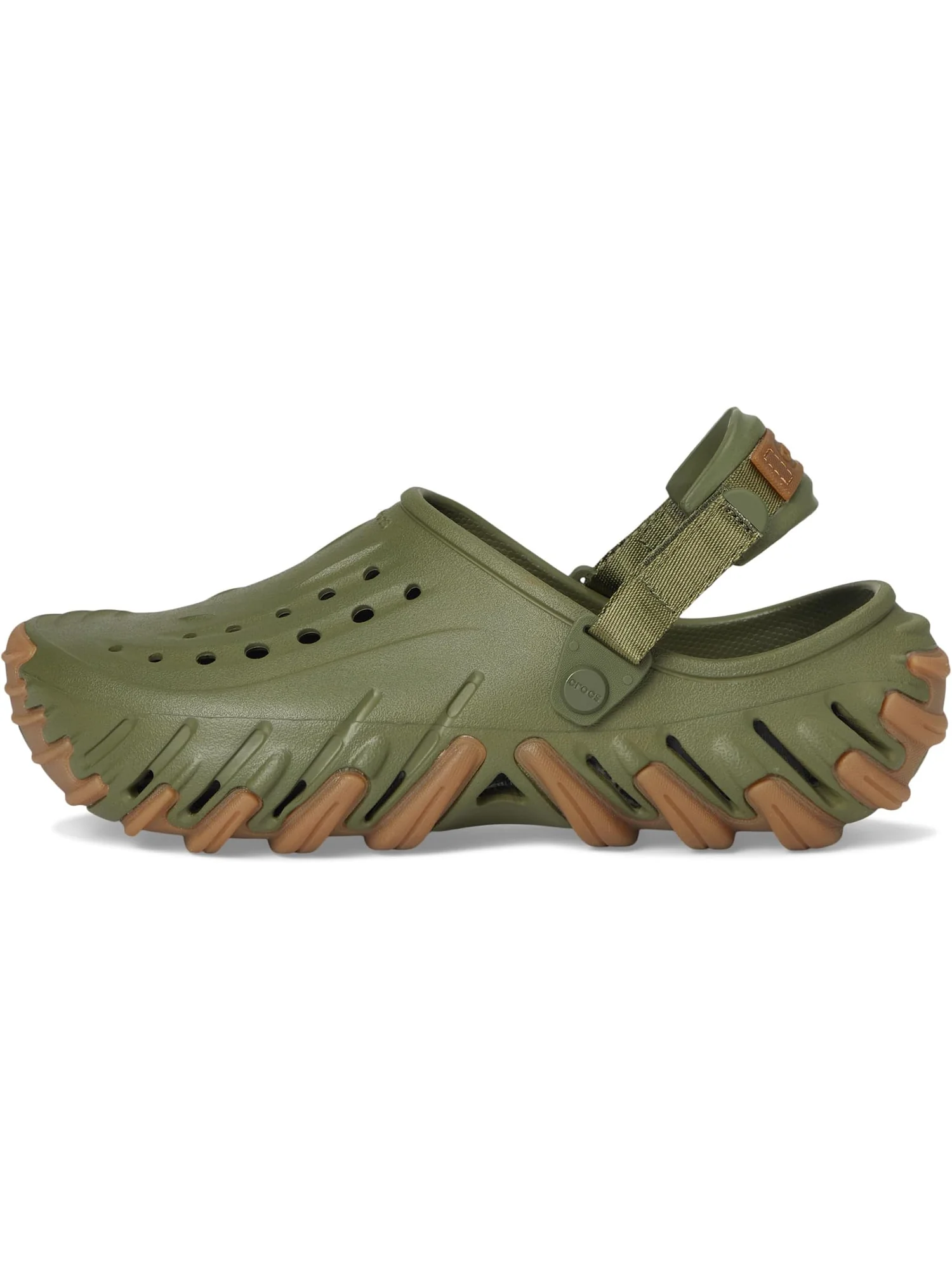 Сабо Crocs Unisex Echo Ro Clog — изображение 4 из 8, зеленый