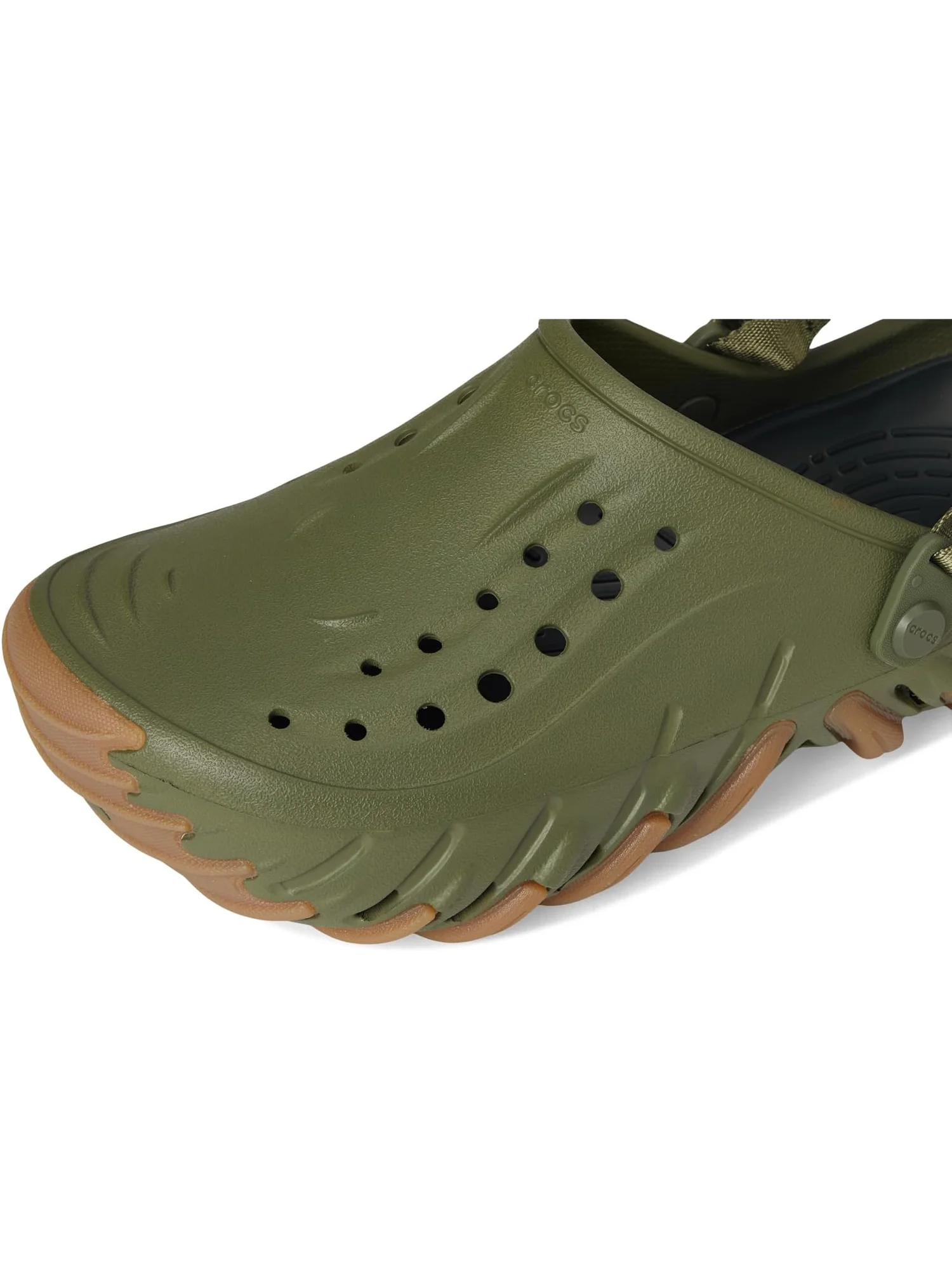 Сабо Crocs Unisex Echo Ro Clog — изображение 6 из 8, зеленый