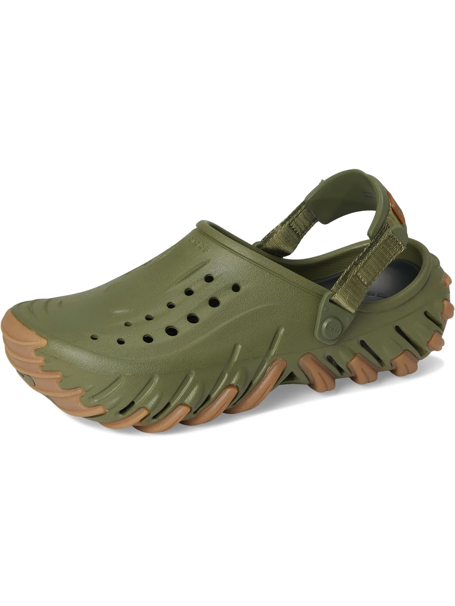 Сабо Crocs Unisex Echo Ro Clog — изображение 7 из 8, зеленый