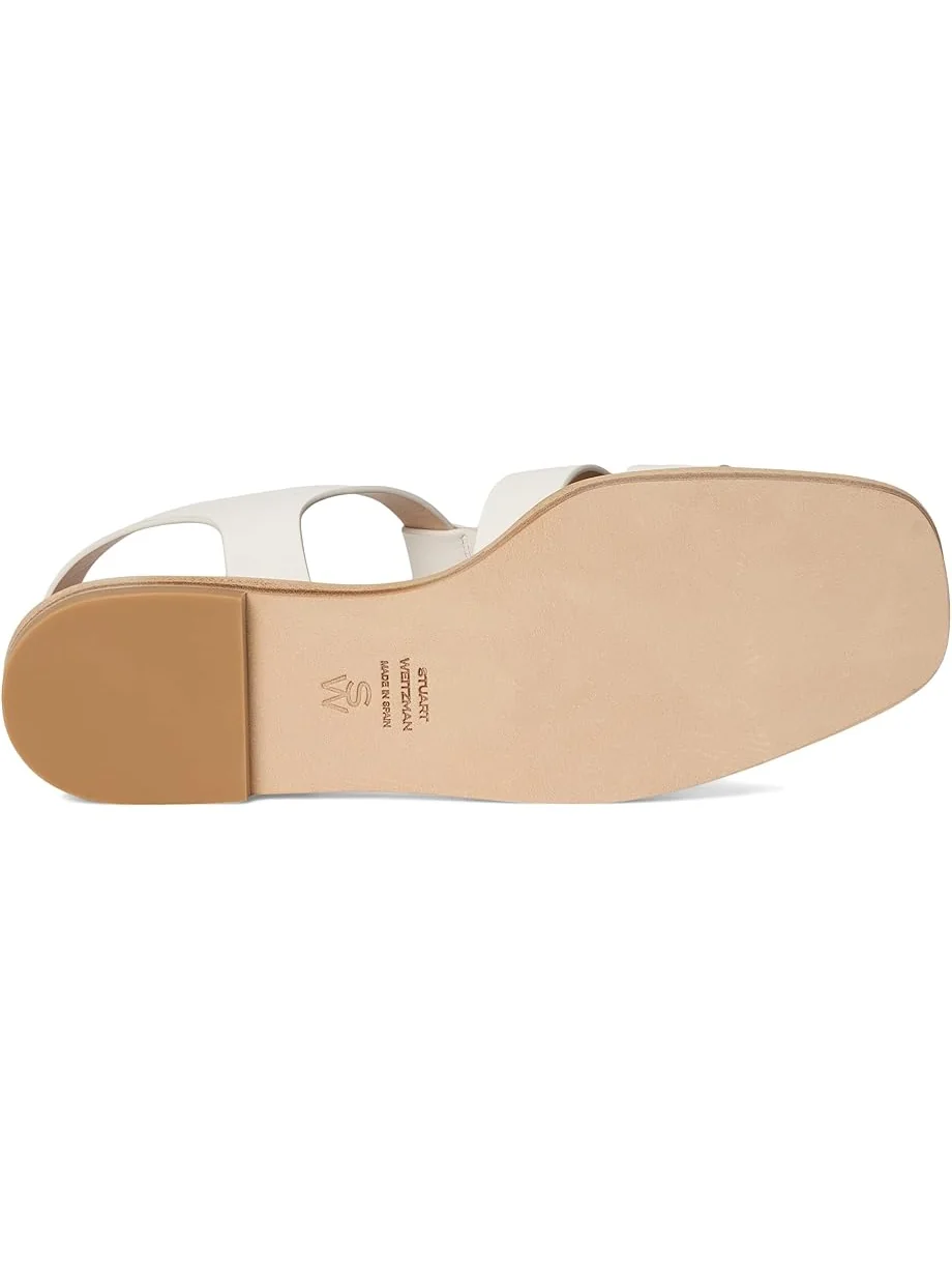 Сандалии Stuart Weitzman Villa Fshrmn Sandals — изображение 3 из 7, кремовый