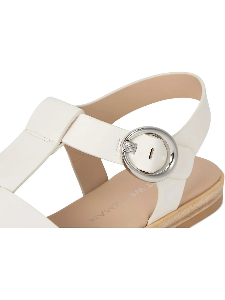 Сандалии Stuart Weitzman Villa Fshrmn Sandals — изображение 6 из 7, кремовый