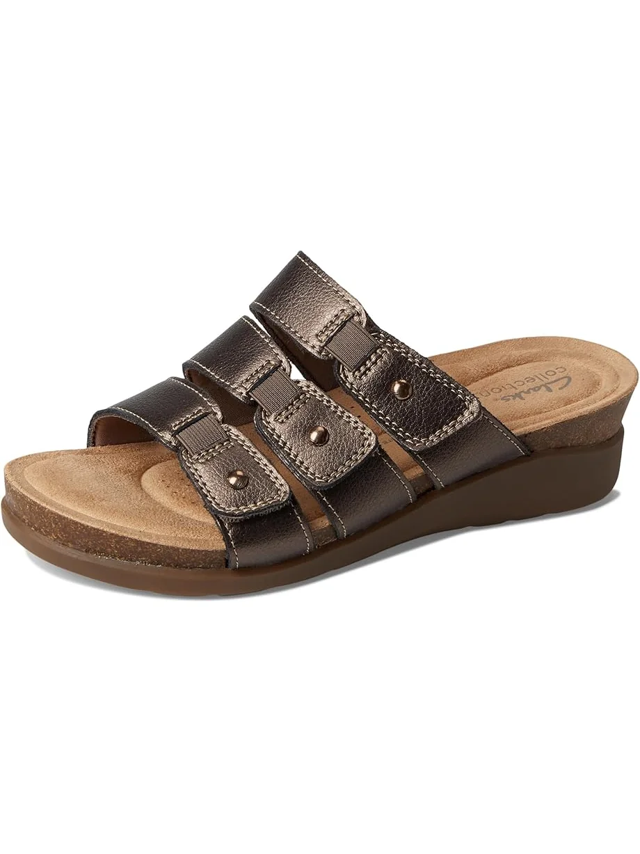 Сандалии Clarks Calenne Lily — изображение 7 из 7, золотистый