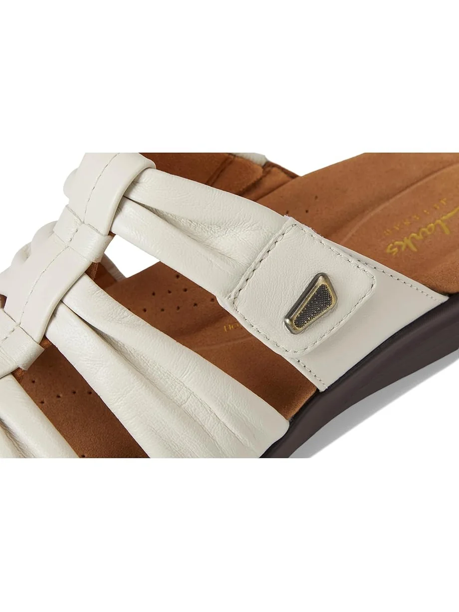 Сандалии Clarks Kitly Slide — изображение 6 из 7, кремовый