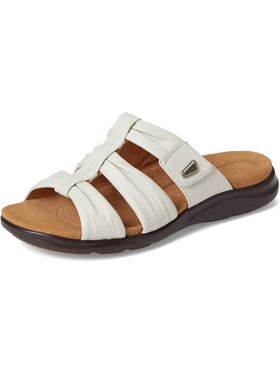 Сандалии Clarks Kitly Slide — изображение 7 из 7, кремовый