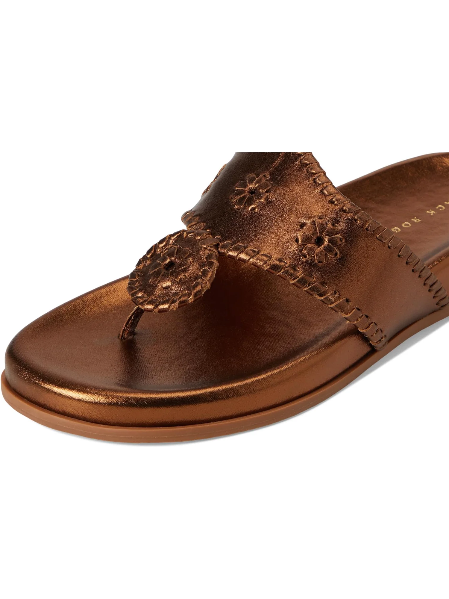 Женские спортивные сандалии Jacks - металлик наппа Jack Rogers — изображение 6 из 7, золотистый