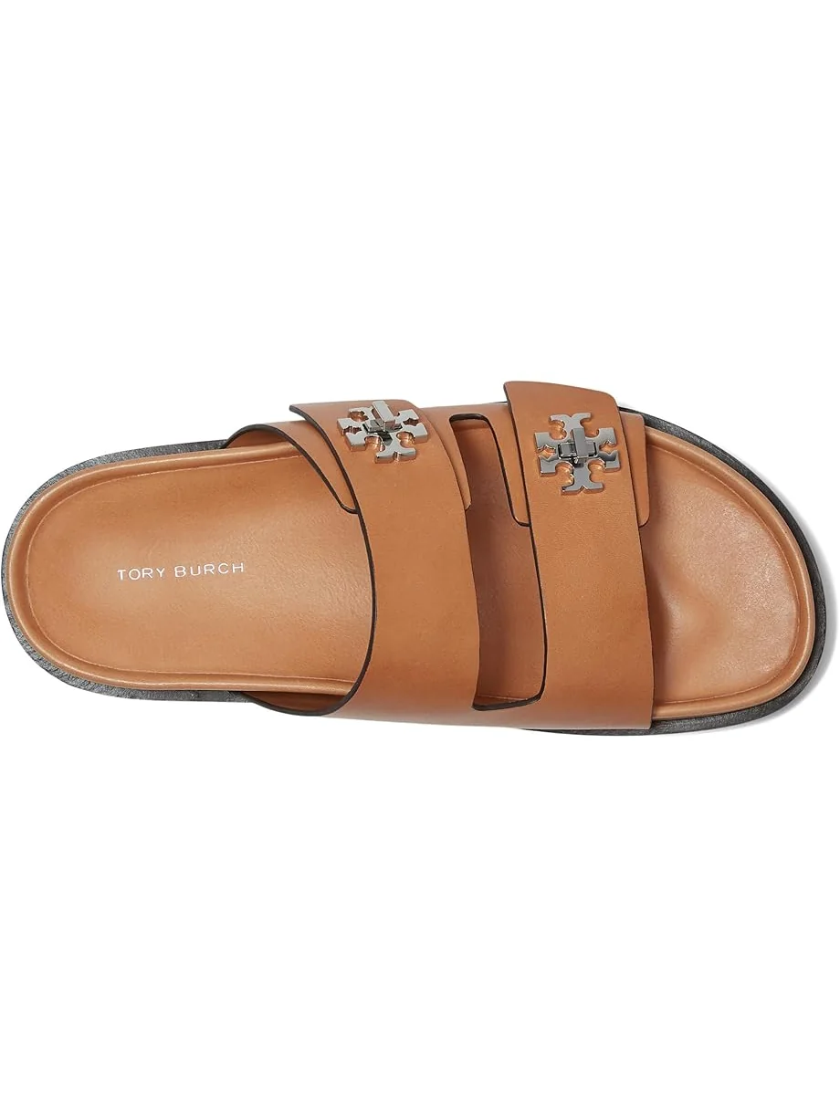 Сандалии Tory Burch T Lock Sport Slide — изображение 2 из 7, верблюжий