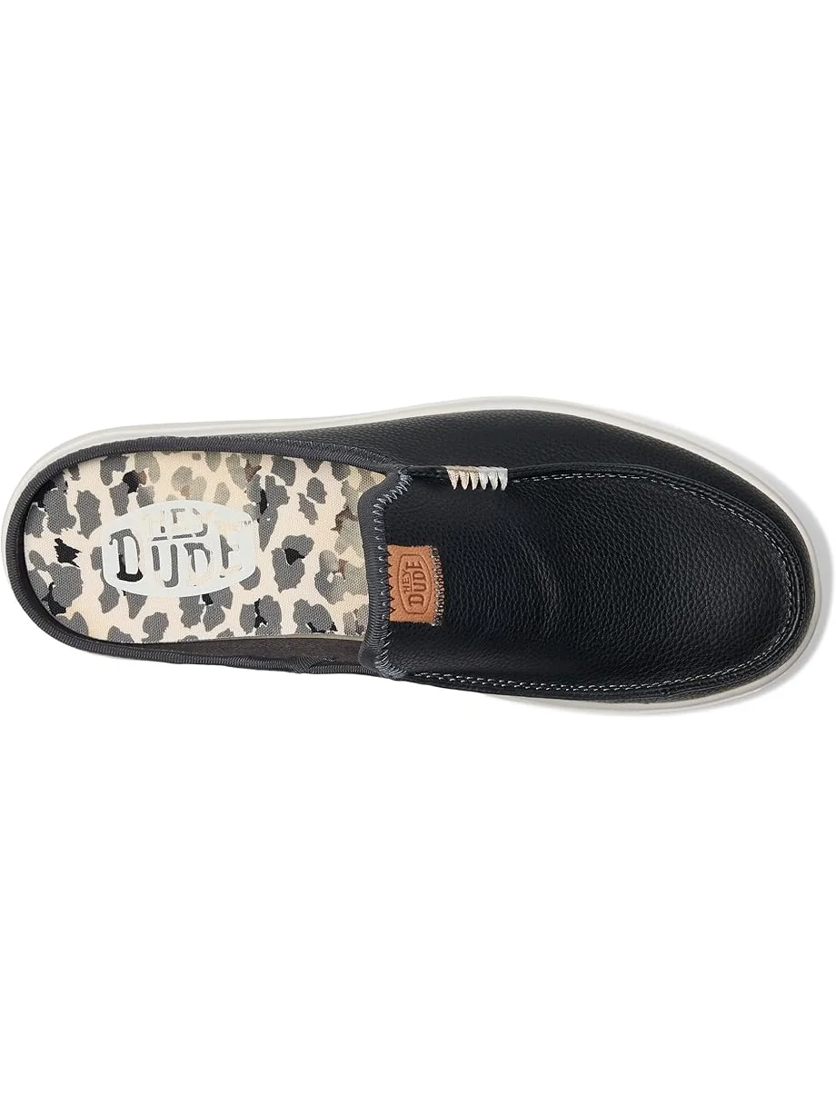 Лоферы Hey Dude Austin Lift Leather — изображение 2 из 7, черный