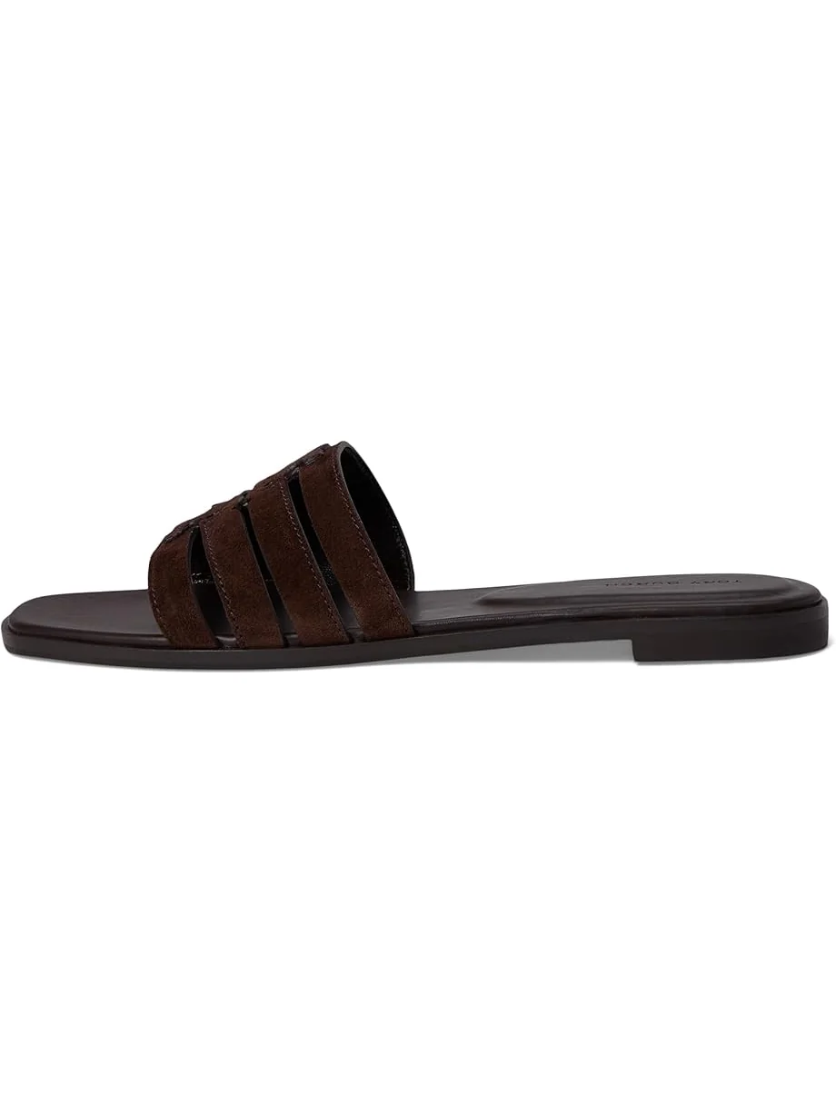 Сандалии Tory Burch Ines Cage Slide — изображение 4 из 7, коричневый