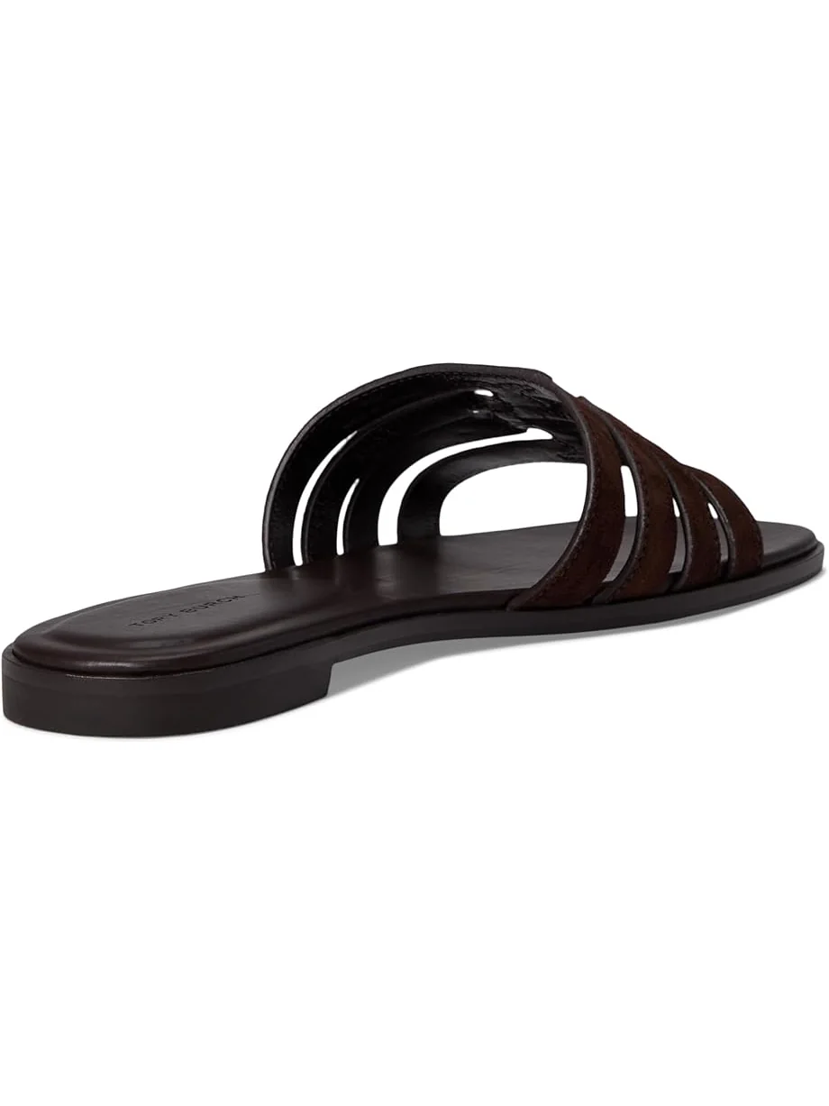 Сандалии Tory Burch Ines Cage Slide — изображение 5 из 7, коричневый