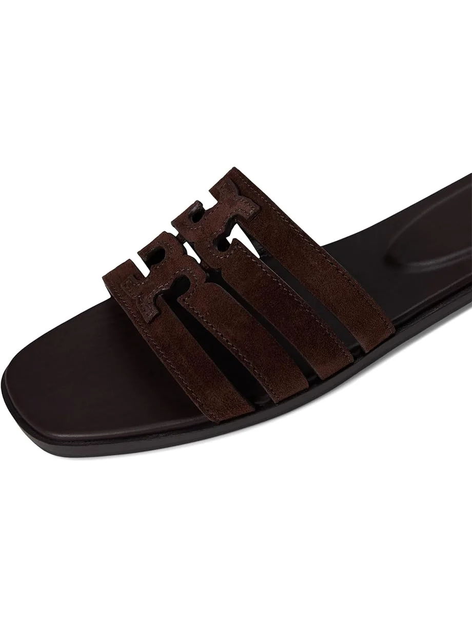 Сандалии Tory Burch Ines Cage Slide — изображение 6 из 7, коричневый