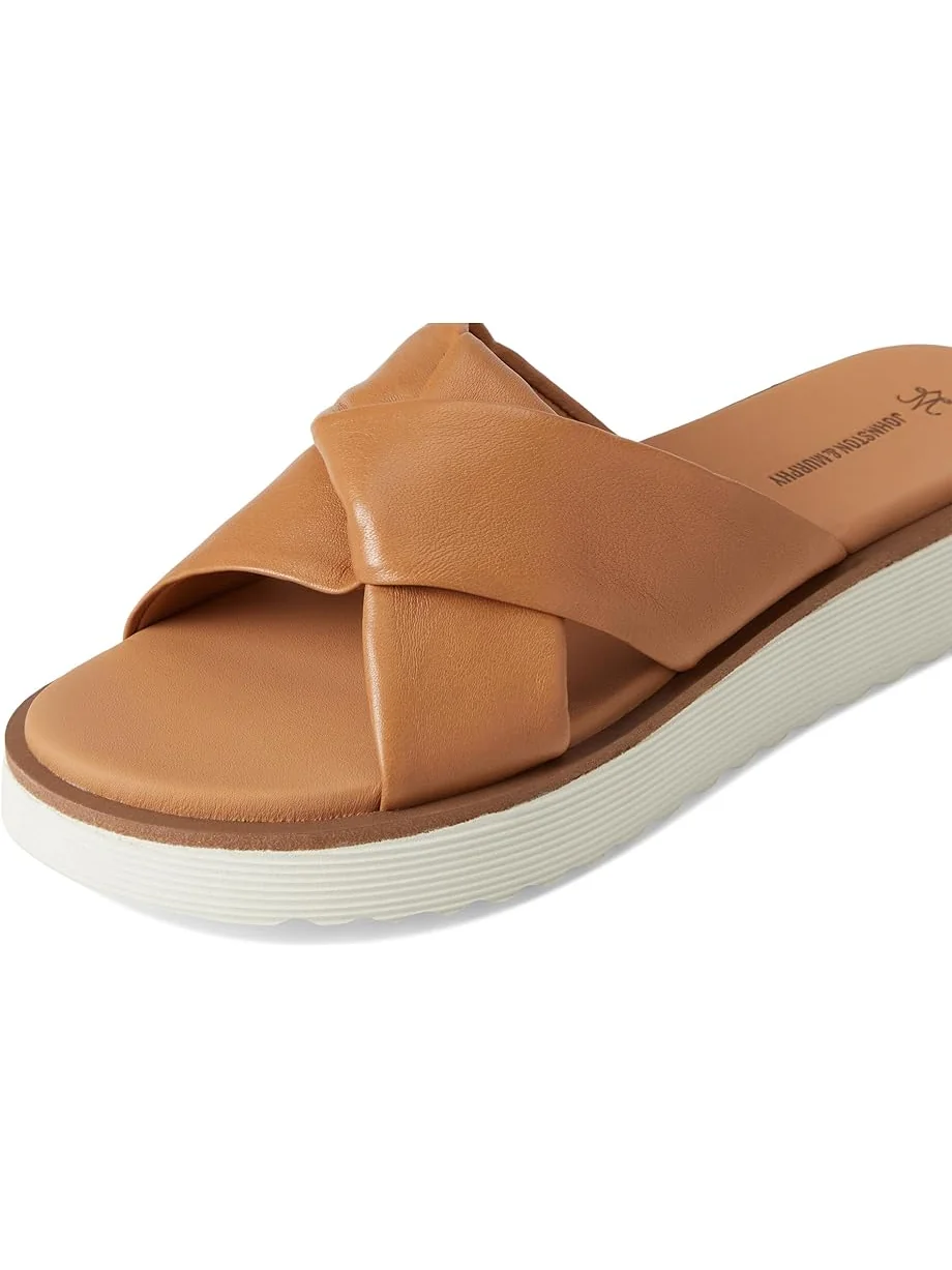 Сандалии Johnston & Murphy Mitzi Knotted Slide — изображение 6 из 7, желто-коричневый