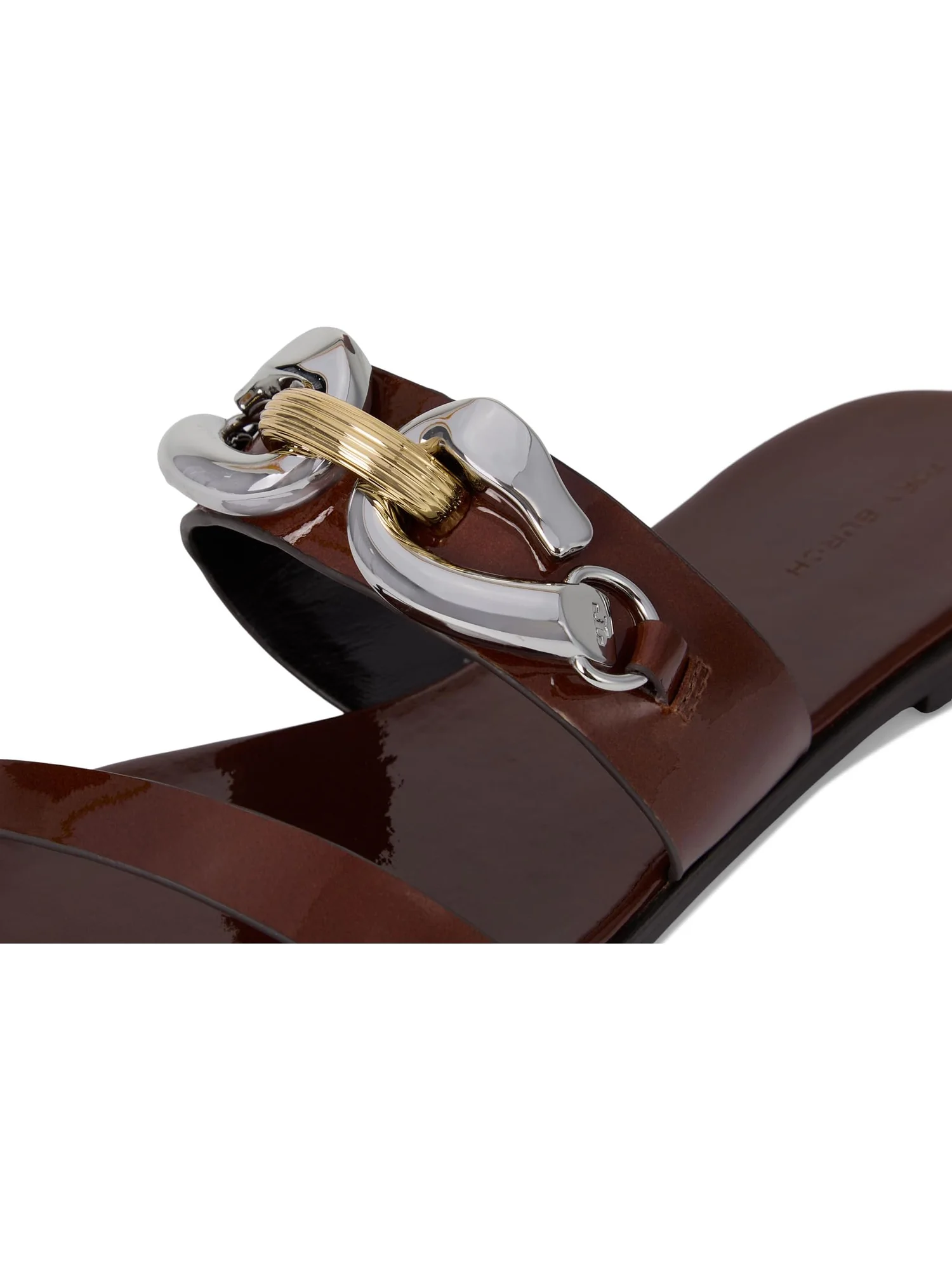 Сандалии Tory Burch Jessa Two Band Sandals — изображение 6 из 7, коричневый