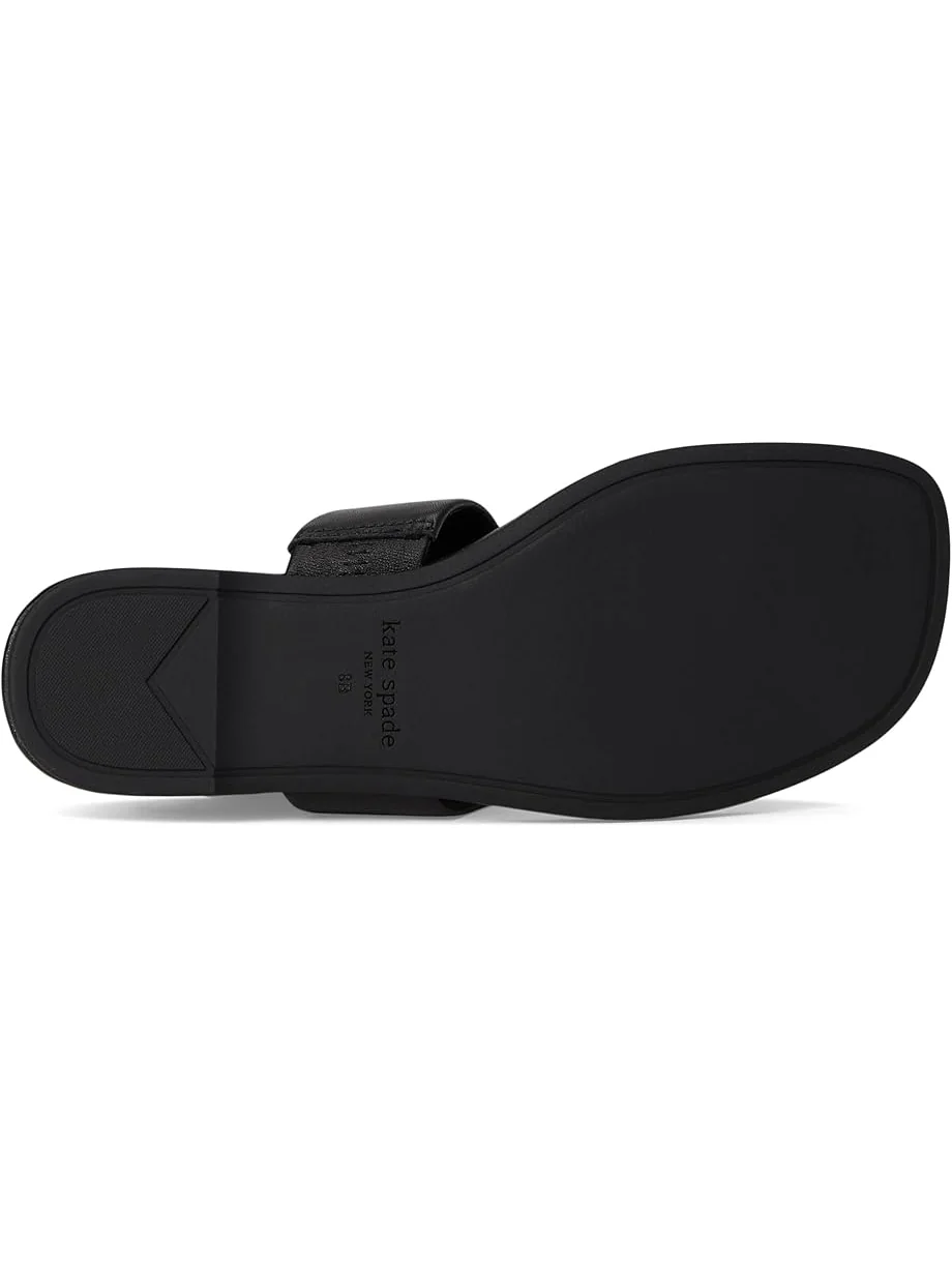 Сандалии Kate Spade New York Spade Flower Thong Sandal — изображение 3 из 7, черный
