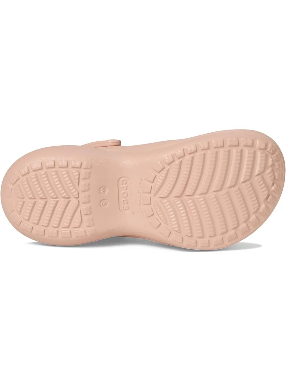 Женские кроксы Crocs Classic Bae Clog — изображение 3 из 7, розовый