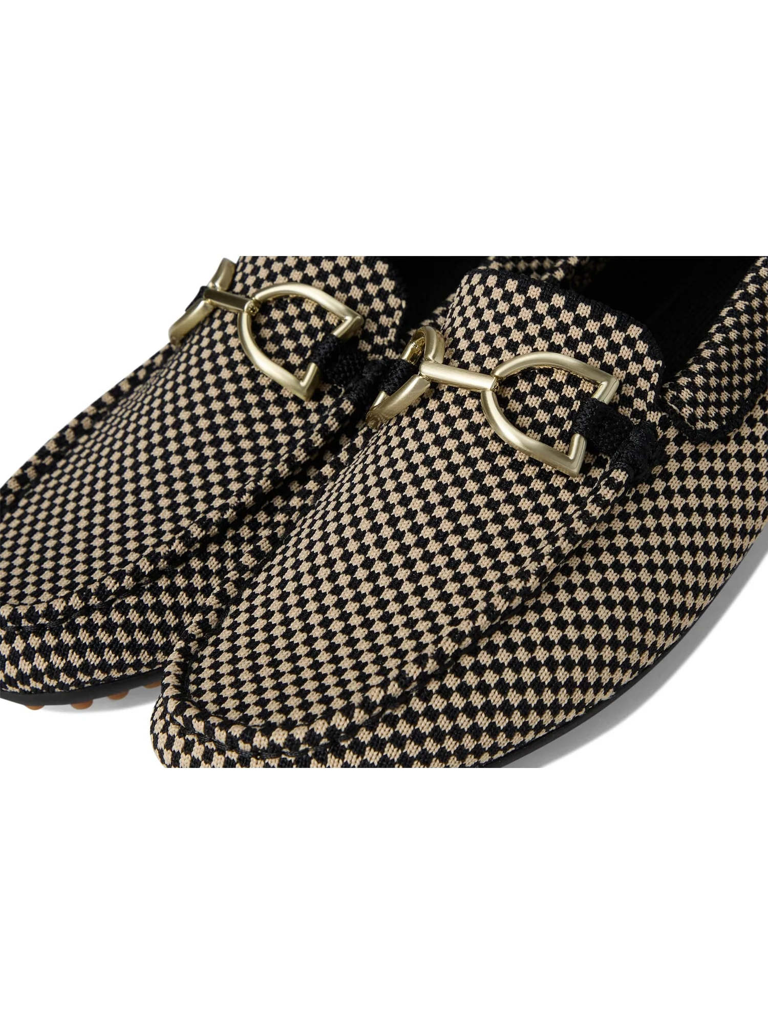Лоферы Rothy's Women's The Double Bit Driver, Classic Micro Check — изображение 6 из 7, микро принт в клетку