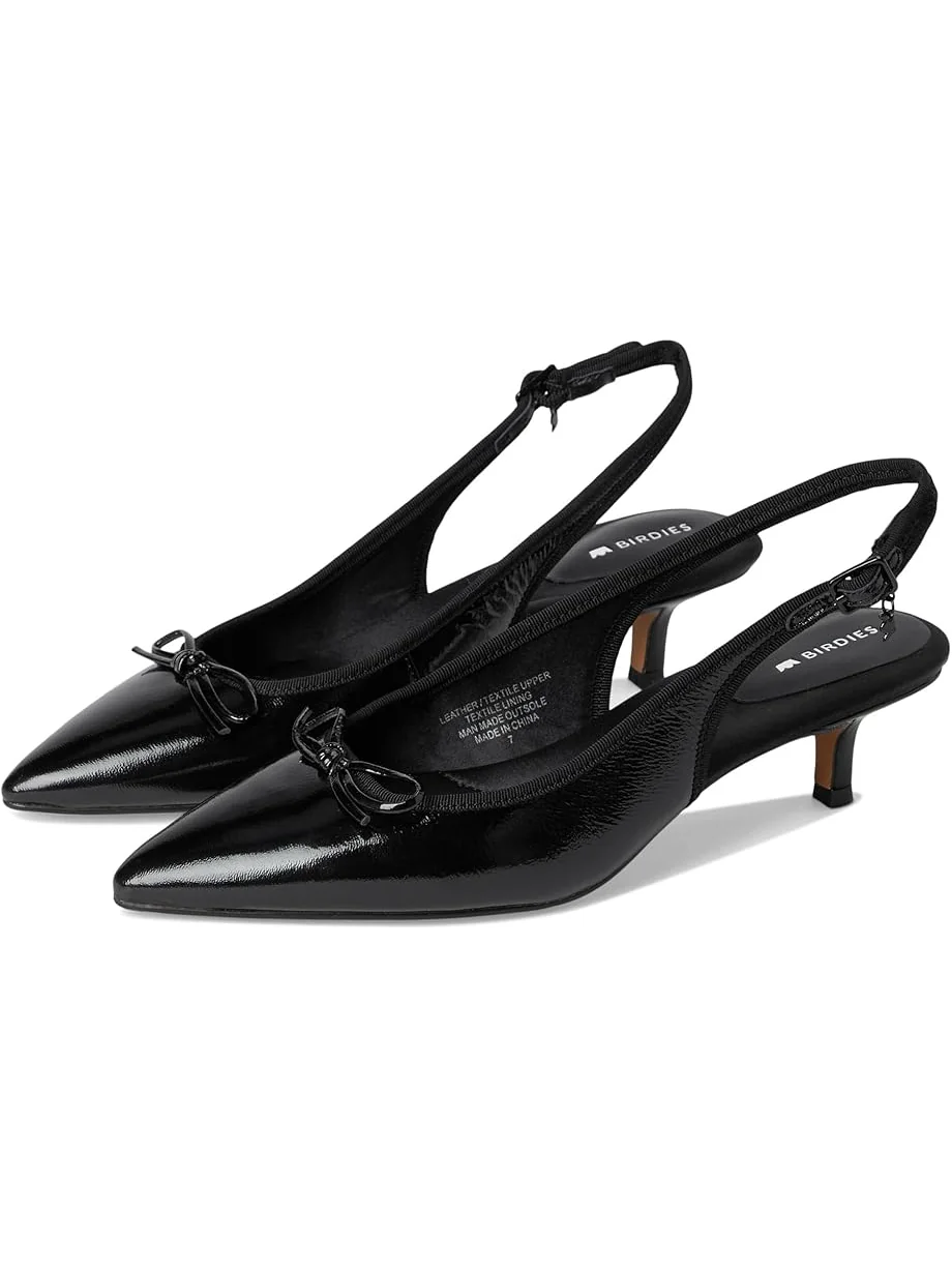 Туфли Birdies The Goldfinch Kitten Heel — черный
