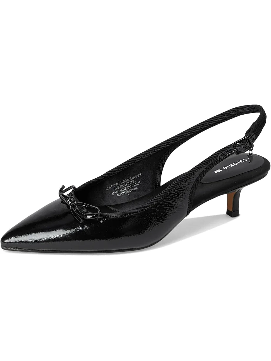 Туфли Birdies The Goldfinch Kitten Heel — изображение 7 из 7, черный