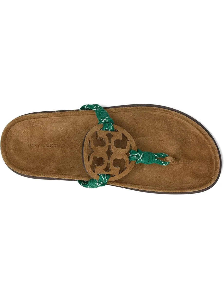 Сандалии Tory Burch Miller Rope Cloud — изображение 2 из 7, зеленый мульти