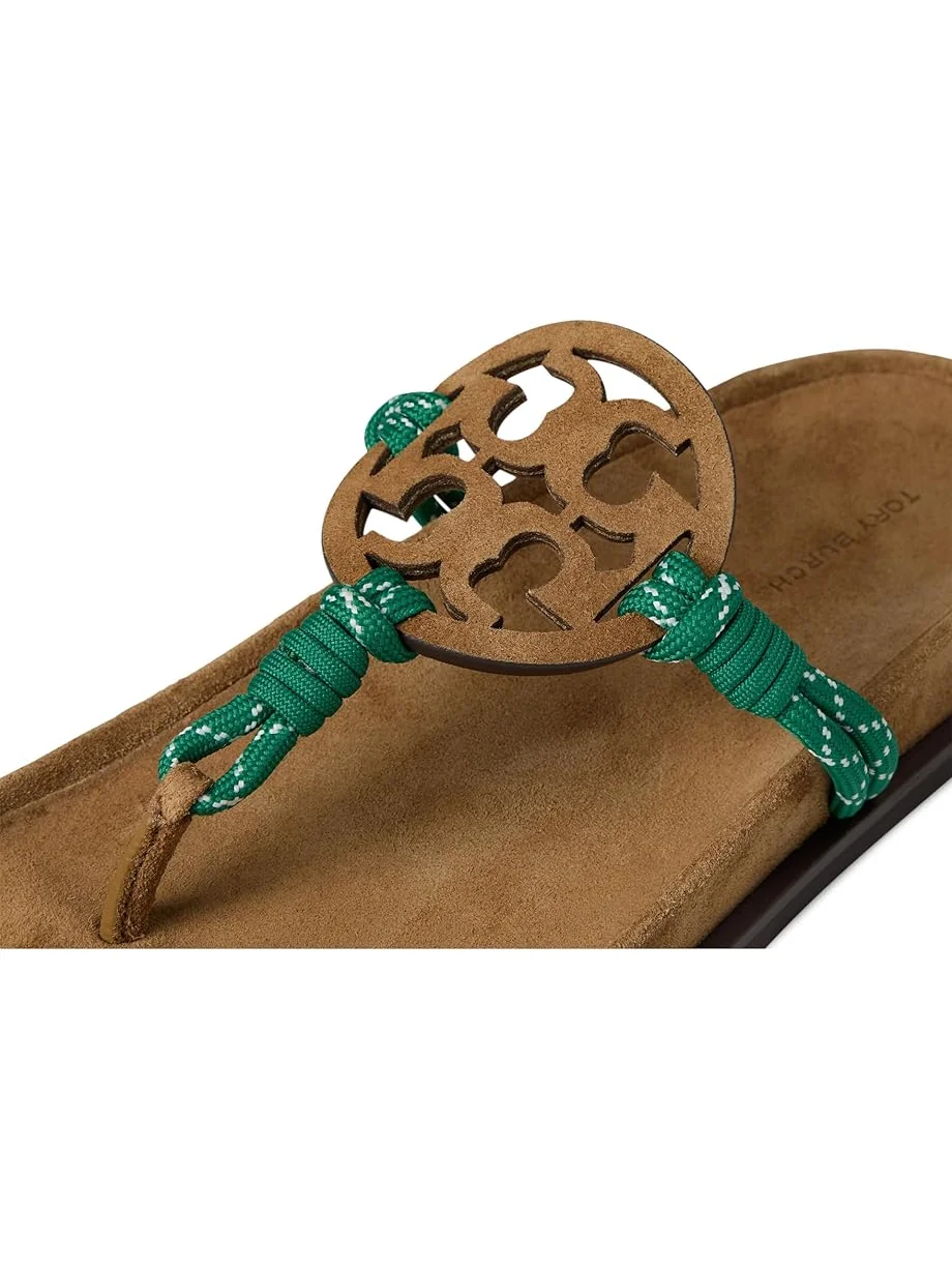 Сандалии Tory Burch Miller Rope Cloud — изображение 6 из 7, зеленый мульти
