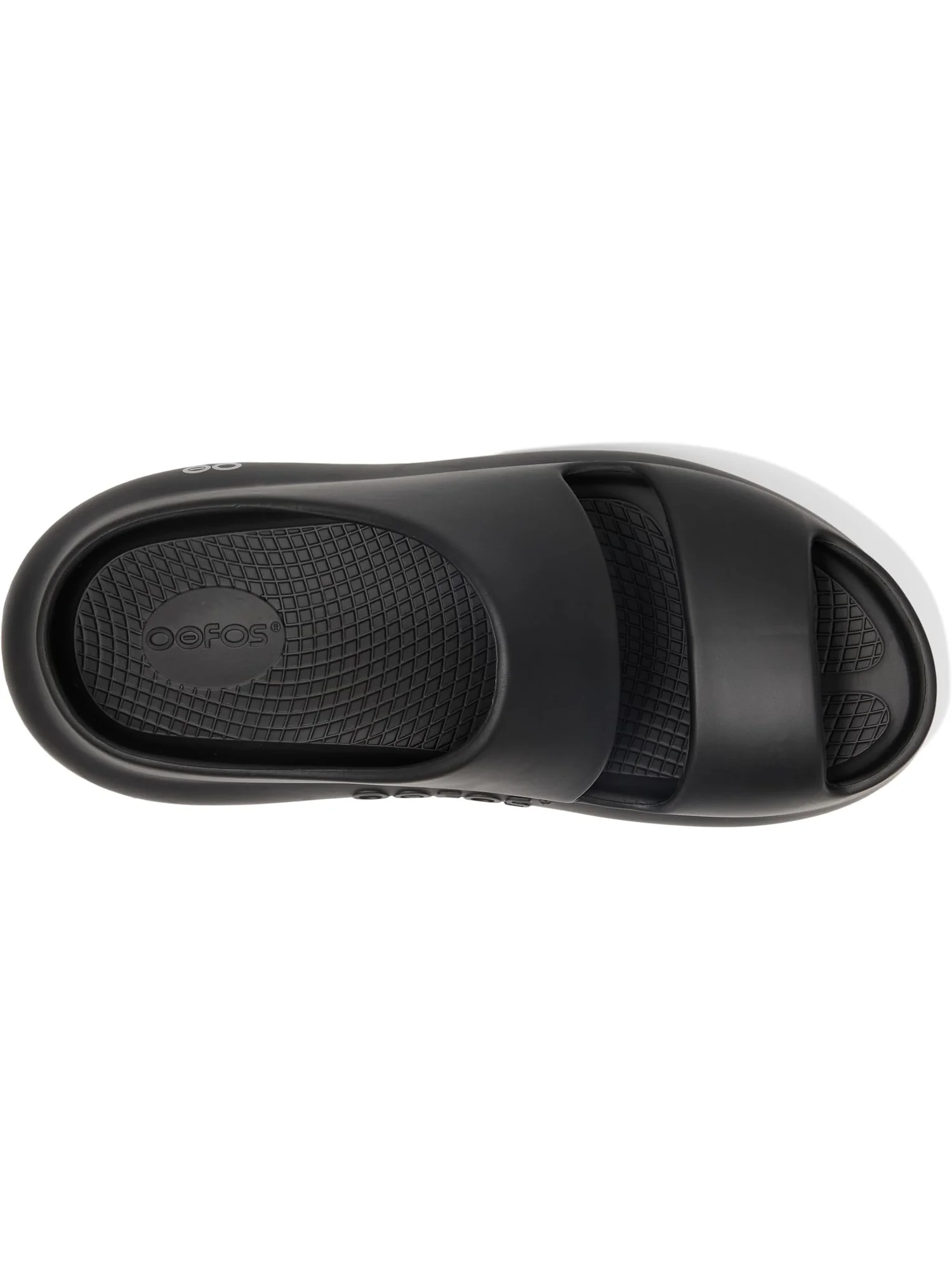 Сандалии OOFOS Unisex Ooyea — изображение 2 из 7, черный