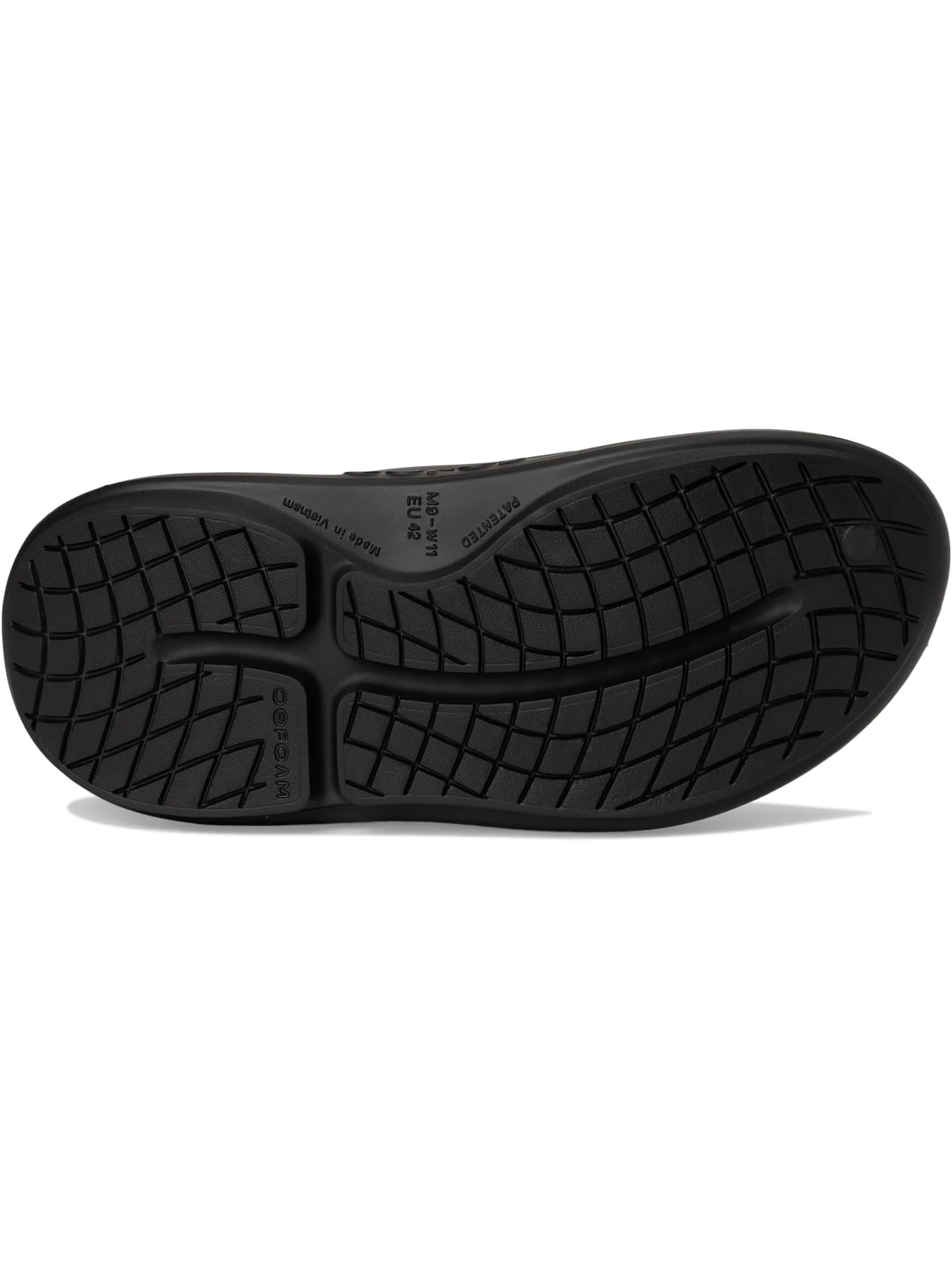 Сандалии OOFOS Unisex Ooyea — изображение 3 из 7, черный
