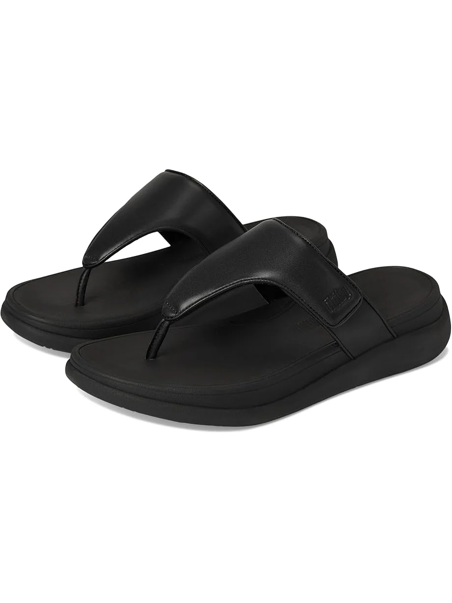 Сандалии FitFlop F-Mode Go Adjustable Flatform Toe-Post Sandals