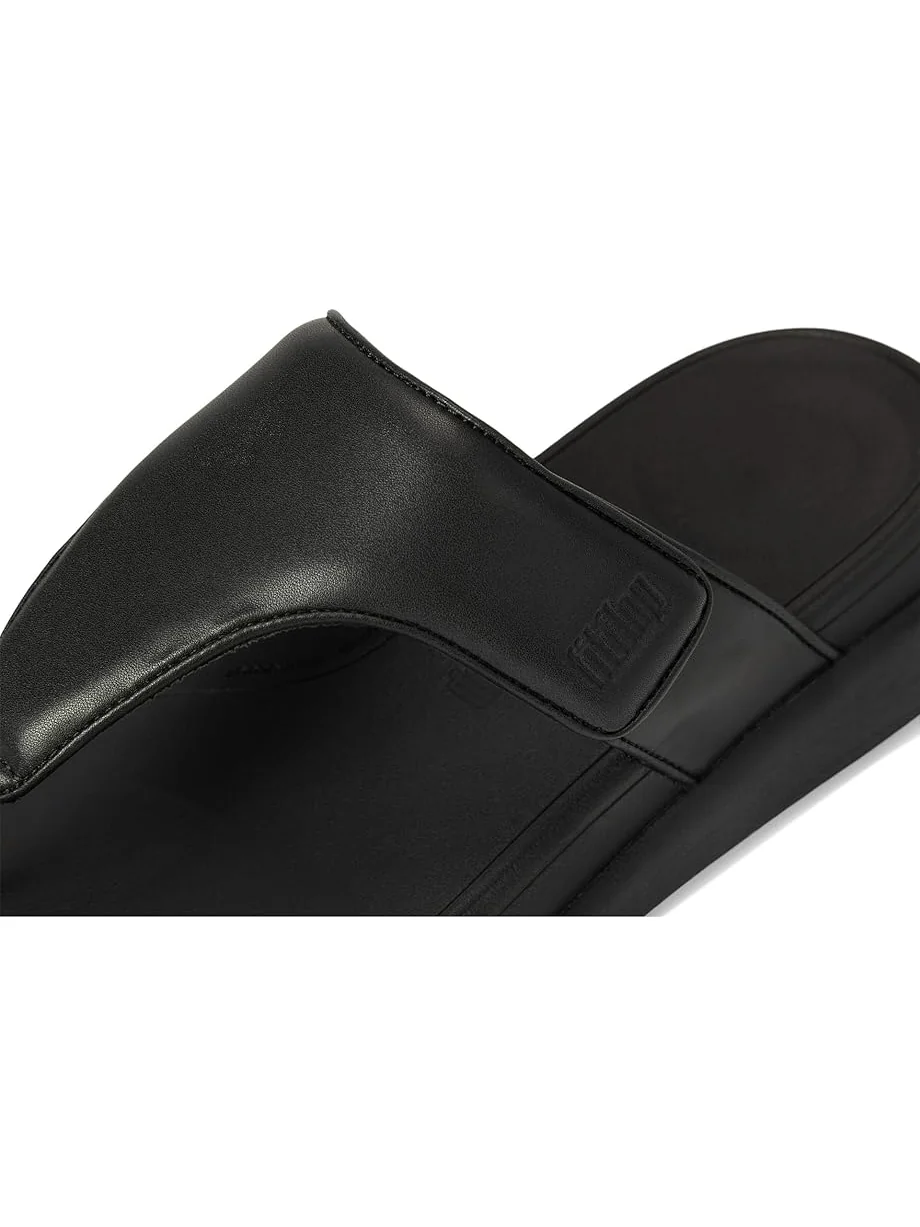 Сандалии FitFlop F-Mode Go Adjustable Flatform Toe-Post Sandals — изображение 6 из 7, черный