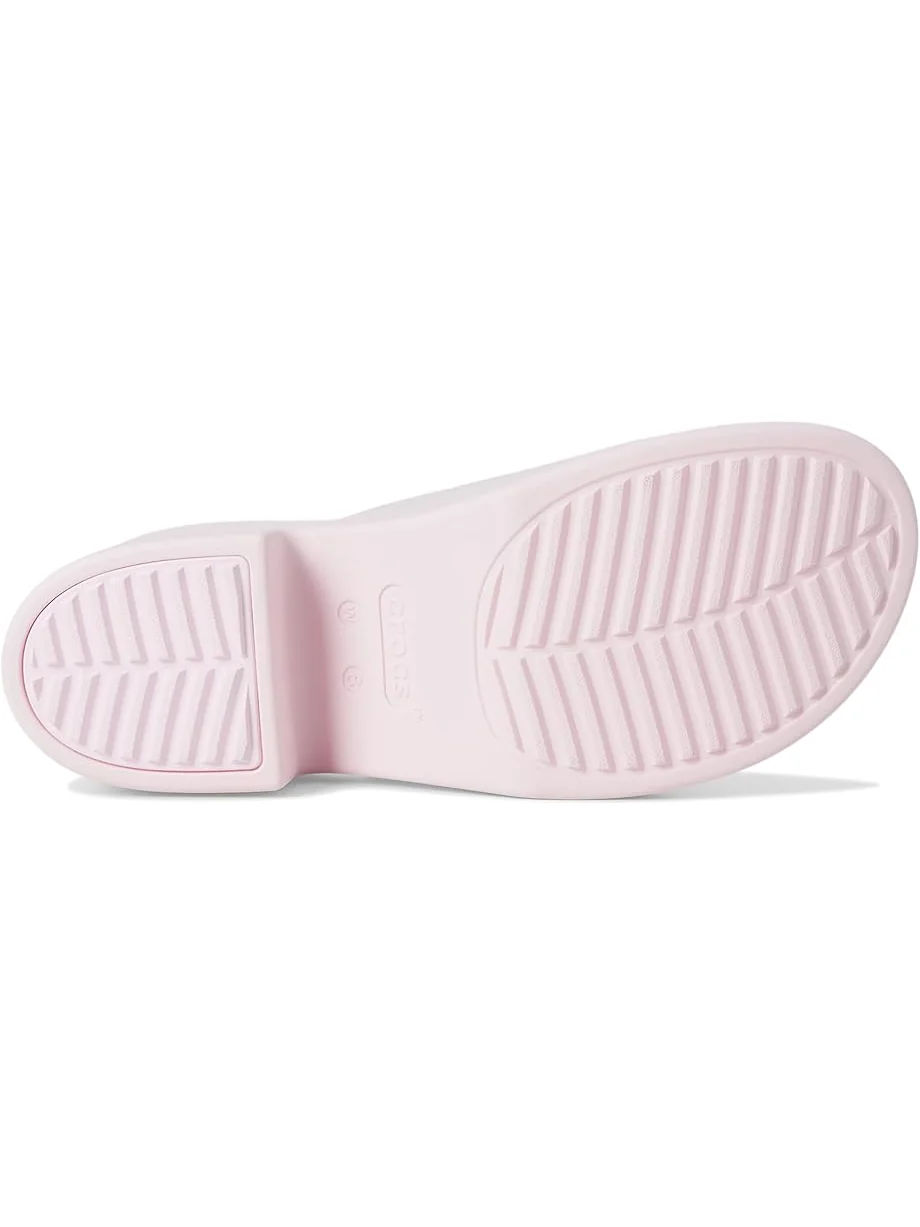 Туфли Crocs Brooklyn Slide Heel — изображение 3 из 7, розовый