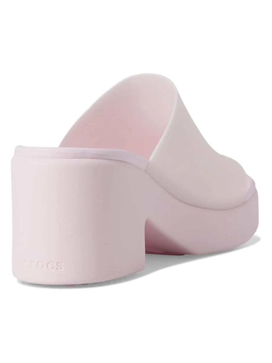 Туфли Crocs Brooklyn Slide Heel — изображение 5 из 7, розовый