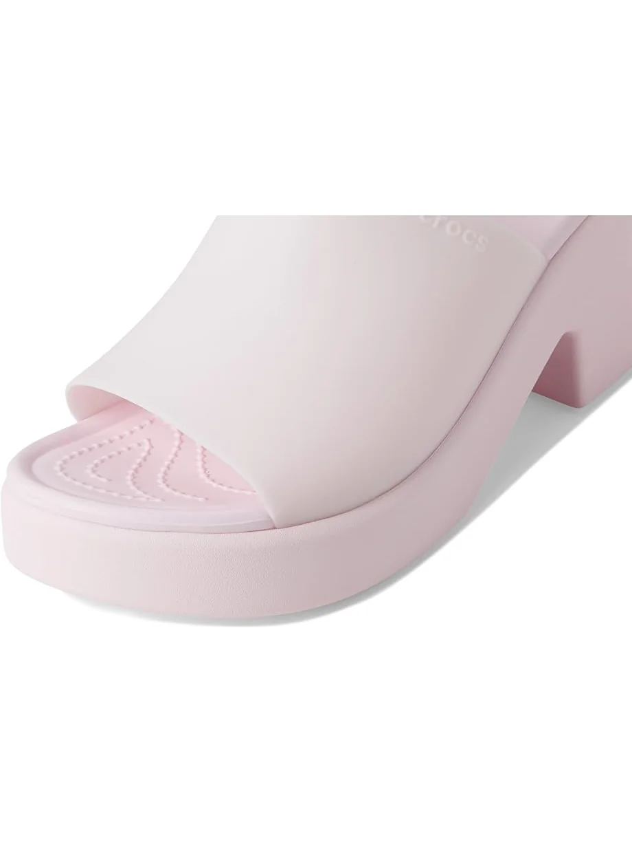 Туфли Crocs Brooklyn Slide Heel — изображение 6 из 7, розовый