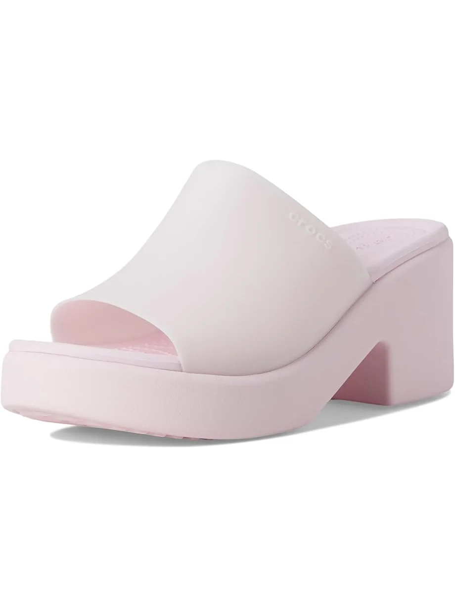 Туфли Crocs Brooklyn Slide Heel — изображение 7 из 7, розовый