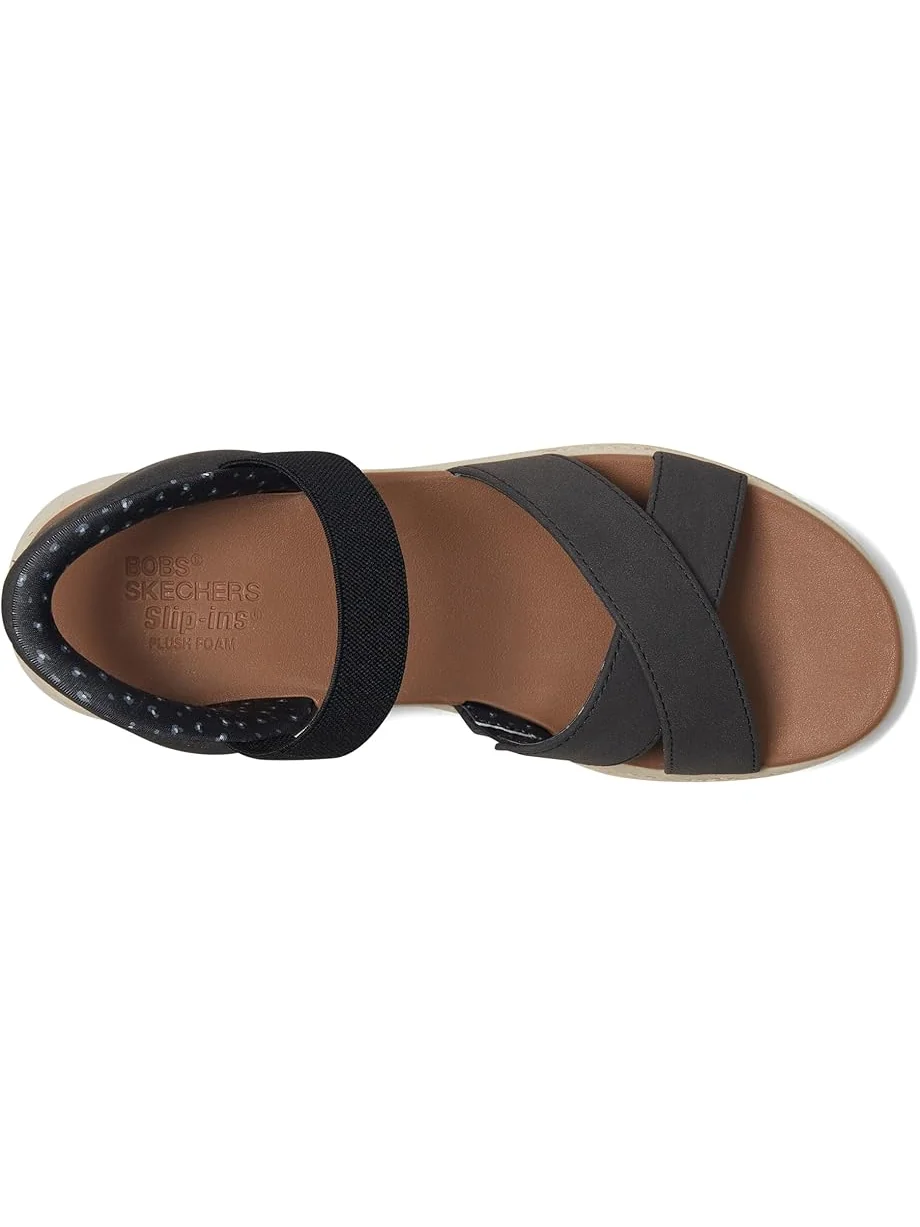 Туфли BOBS from SKECHERS Hands Free Slip-ins Bobs Sun Ray - Move Over — изображение 2 из 7, черный