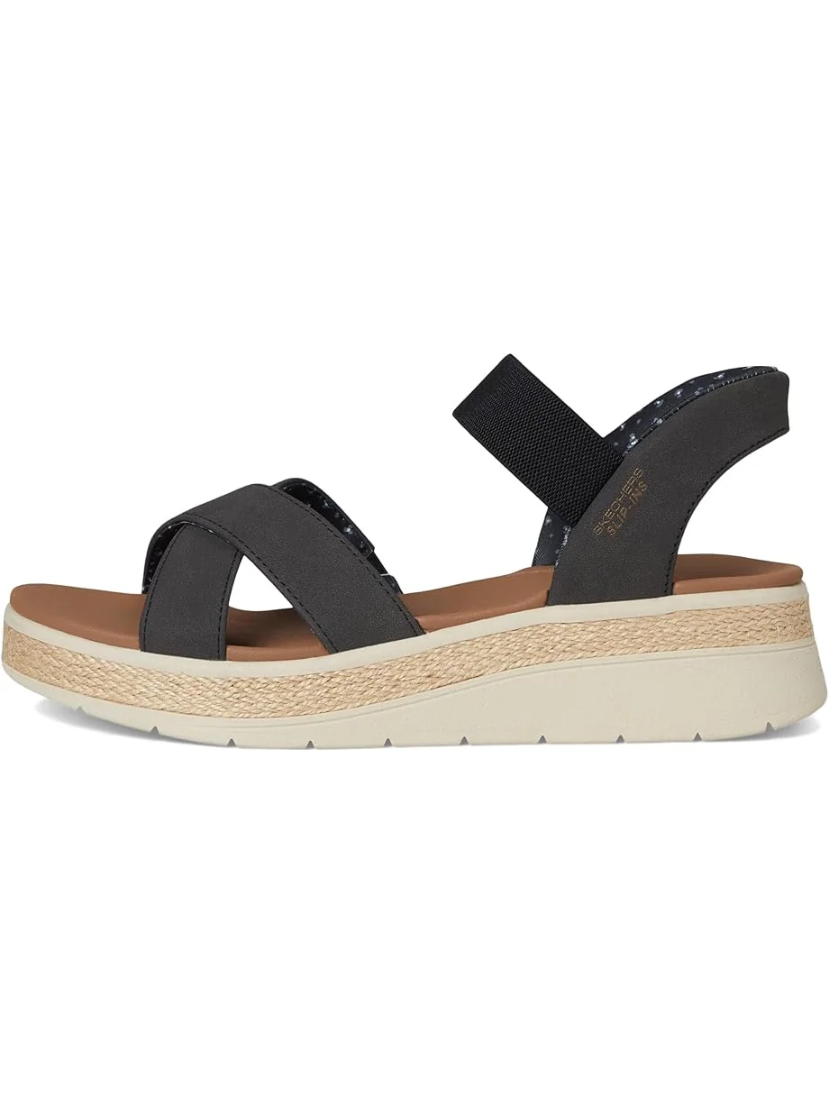 Туфли BOBS from SKECHERS Hands Free Slip-ins Bobs Sun Ray - Move Over — изображение 4 из 7, черный