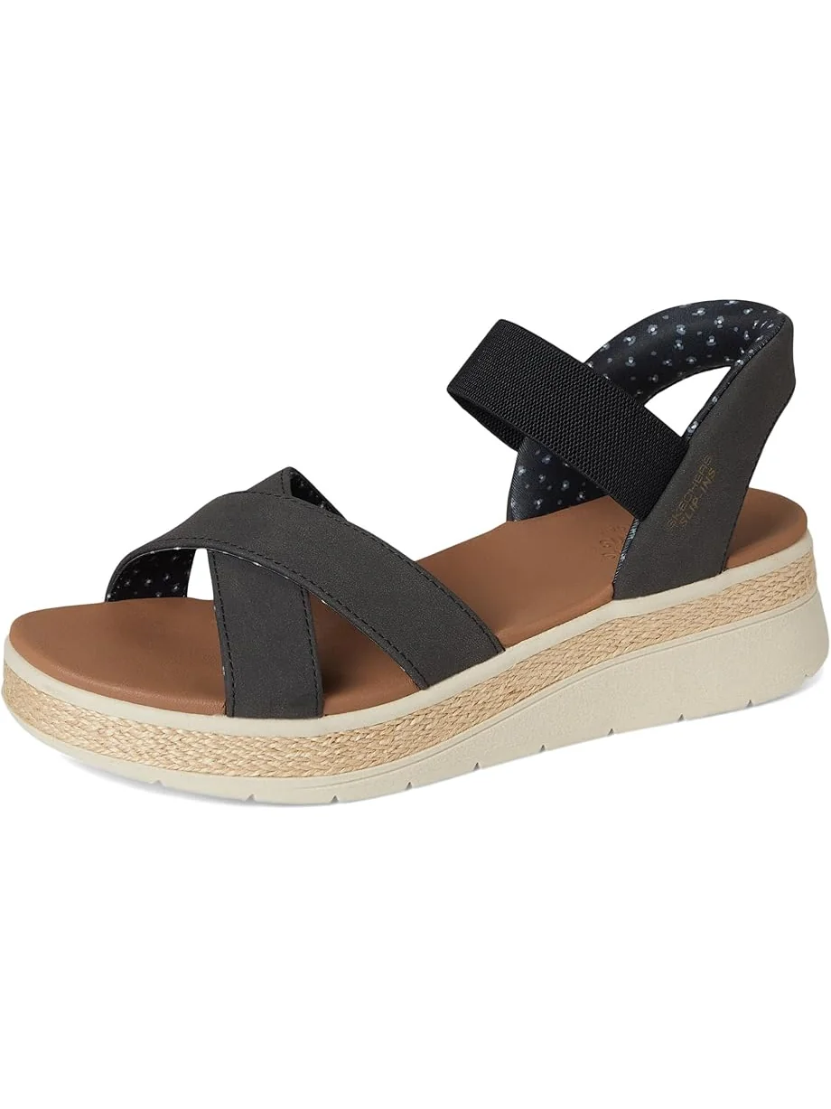 Туфли BOBS from SKECHERS Hands Free Slip-ins Bobs Sun Ray - Move Over — изображение 7 из 7, черный
