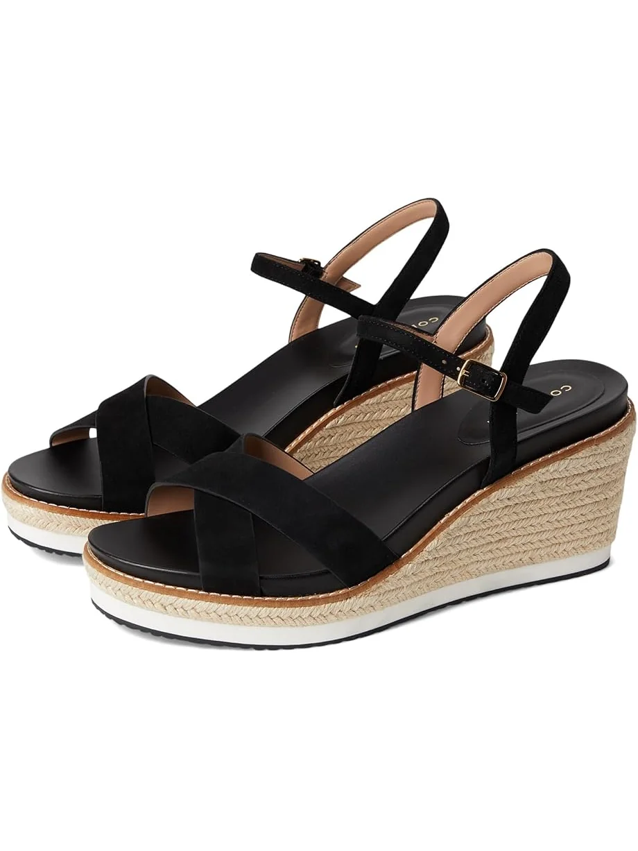 Туфли Cole Haan Cloudfeel Silvee Espadrille Wedges 75mm — изображение 1 из 7, черный