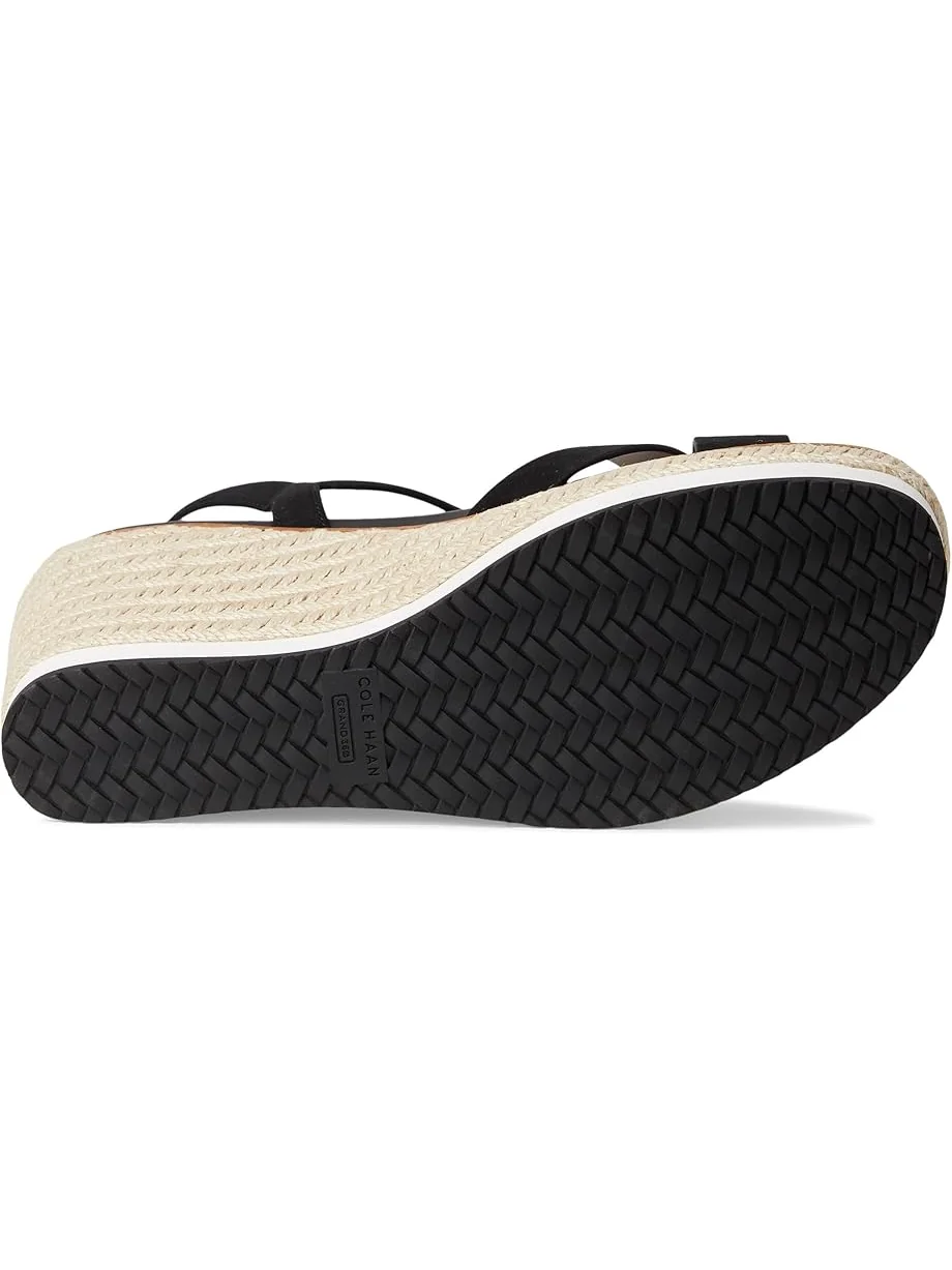 Туфли Cole Haan Cloudfeel Silvee Espadrille Wedges 75mm — изображение 3 из 7, черный