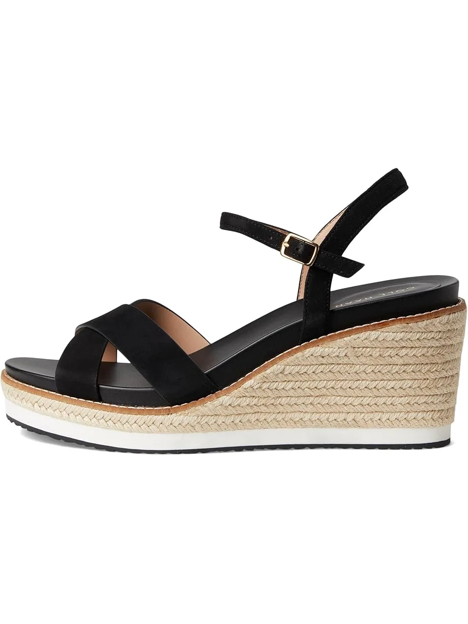 Туфли Cole Haan Cloudfeel Silvee Espadrille Wedges 75mm — изображение 4 из 7, черный