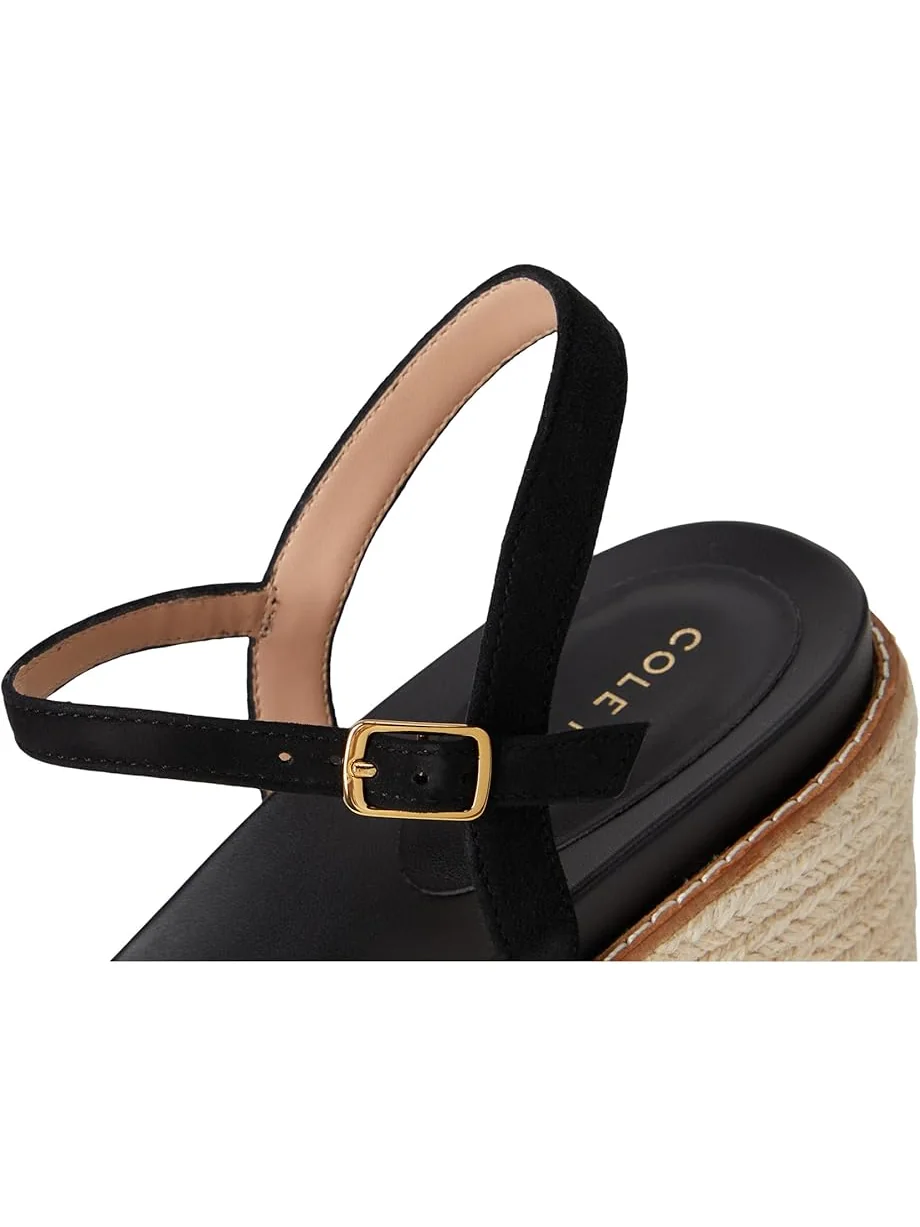 Туфли Cole Haan Cloudfeel Silvee Espadrille Wedges 75mm — изображение 6 из 7, черный