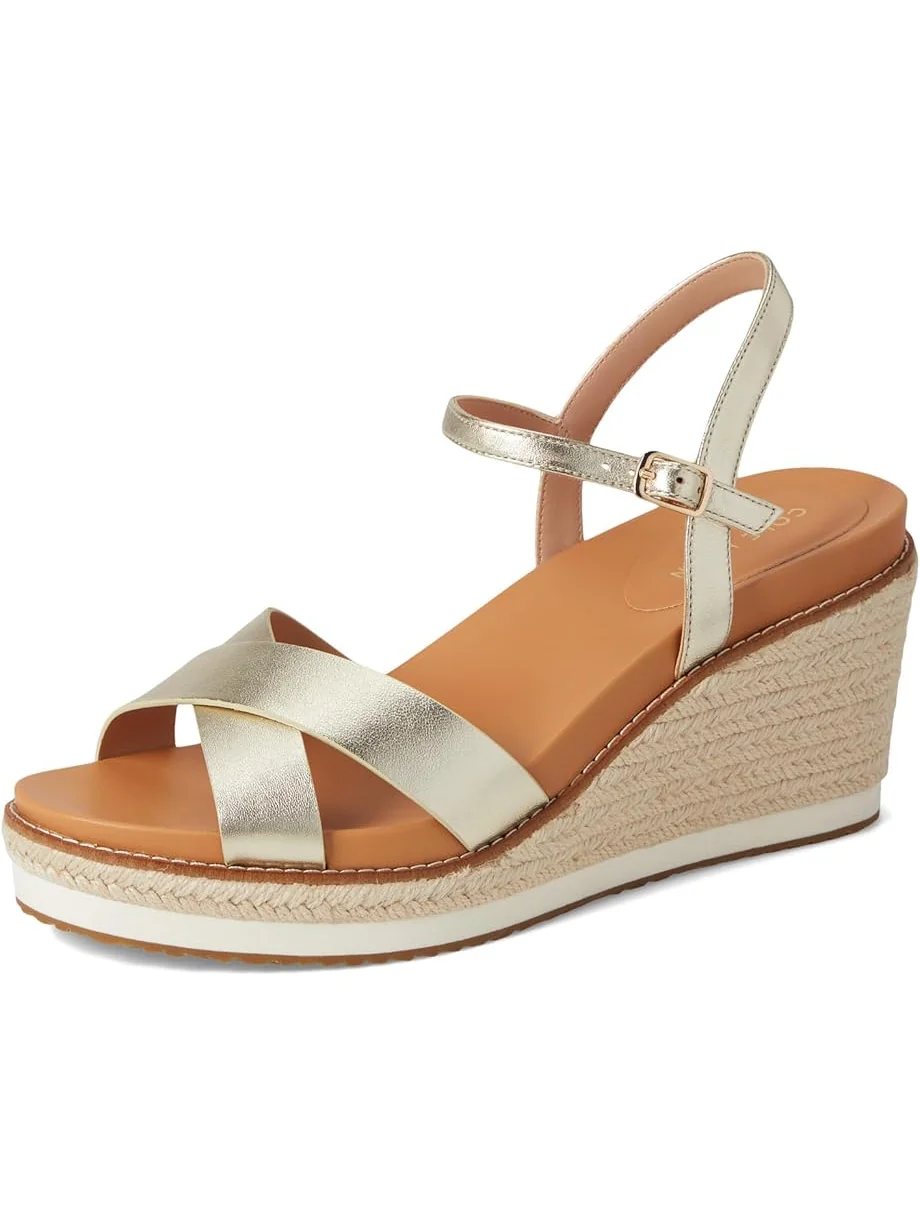 Туфли Cole Haan Cloudfeel Silvee Espadrille Wedges 75mm — изображение 7 из 7, золотистый