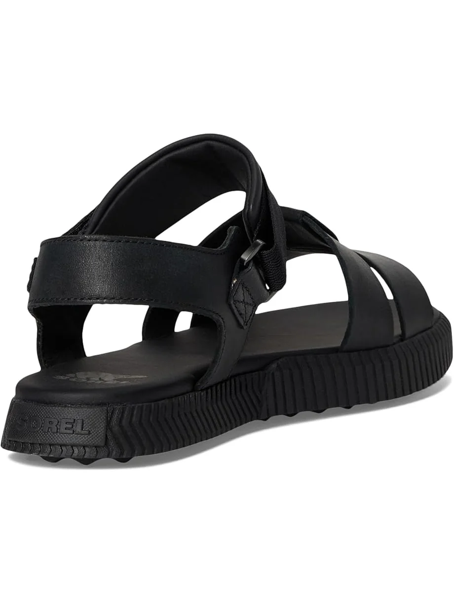 Сандалии SOREL Ona Ave Ankle Strap Flat Sandals — изображение 5 из 7, черный