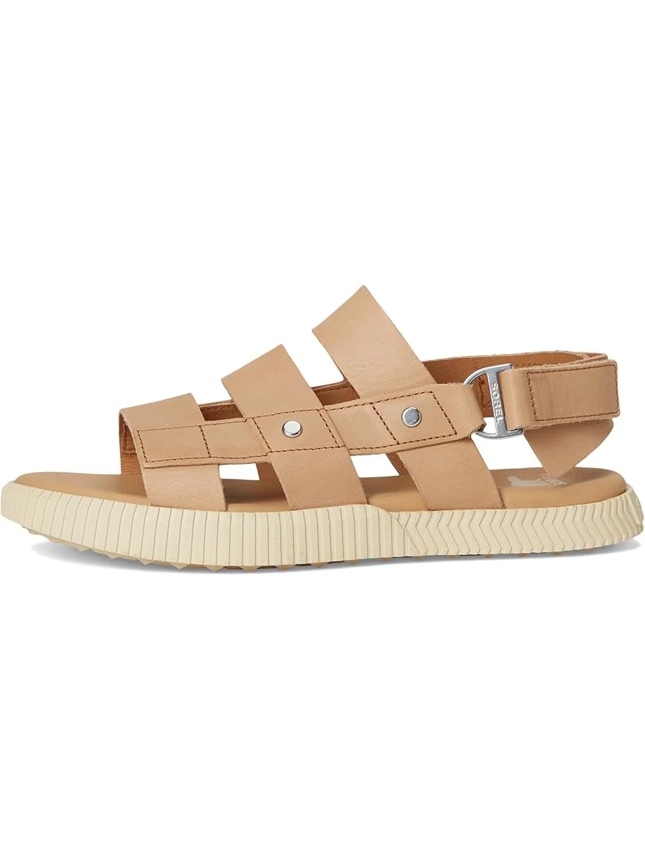Сандалии SOREL Ona Ave Slingback Flat Sandals — изображение 4 из 7, бежевый