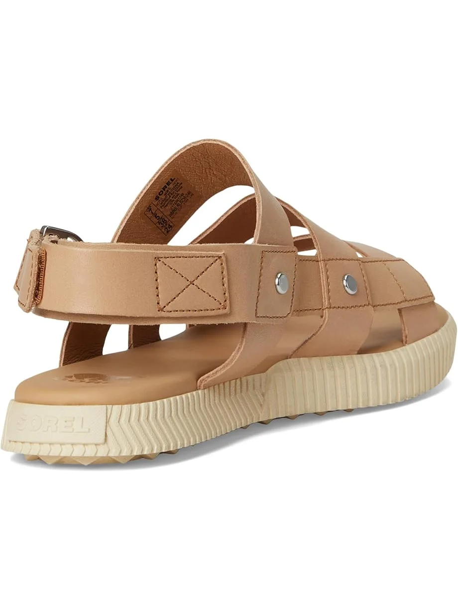 Сандалии SOREL Ona Ave Slingback Flat Sandals — изображение 5 из 7, бежевый