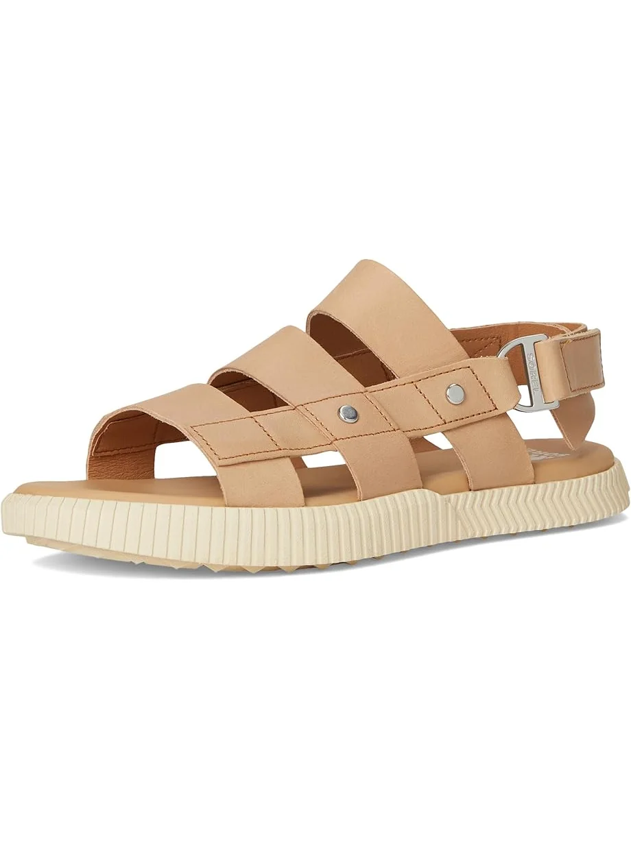 Сандалии SOREL Ona Ave Slingback Flat Sandals — изображение 7 из 7, бежевый