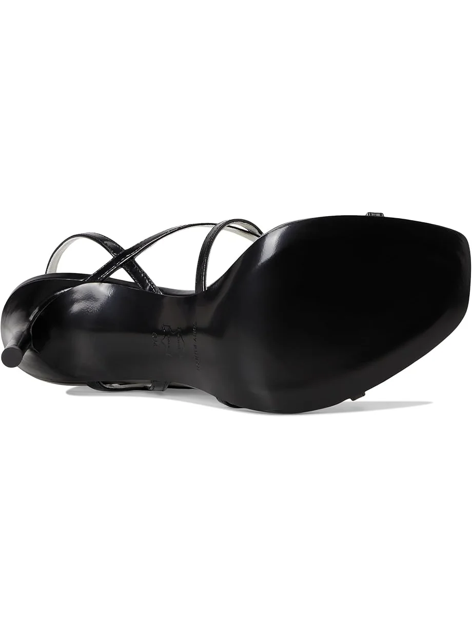 Туфли Tory Burch Multi Strap Heel Sandals 90mm — изображение 3 из 7, черный