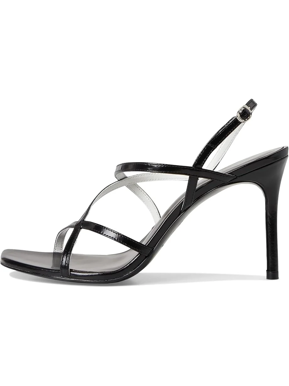 Туфли Tory Burch Multi Strap Heel Sandals 90mm — изображение 4 из 7, черный