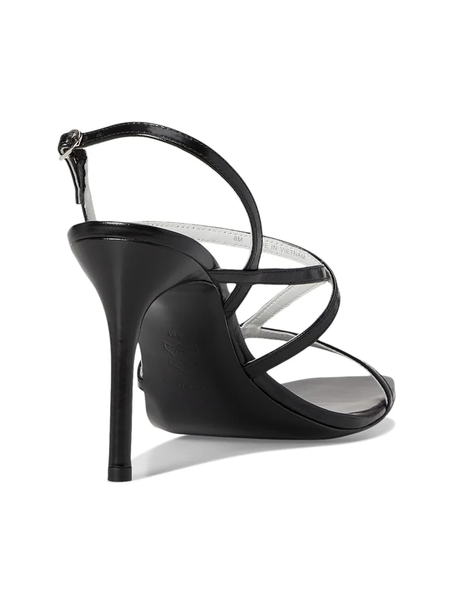 Туфли Tory Burch Multi Strap Heel Sandals 90mm — изображение 5 из 7, черный